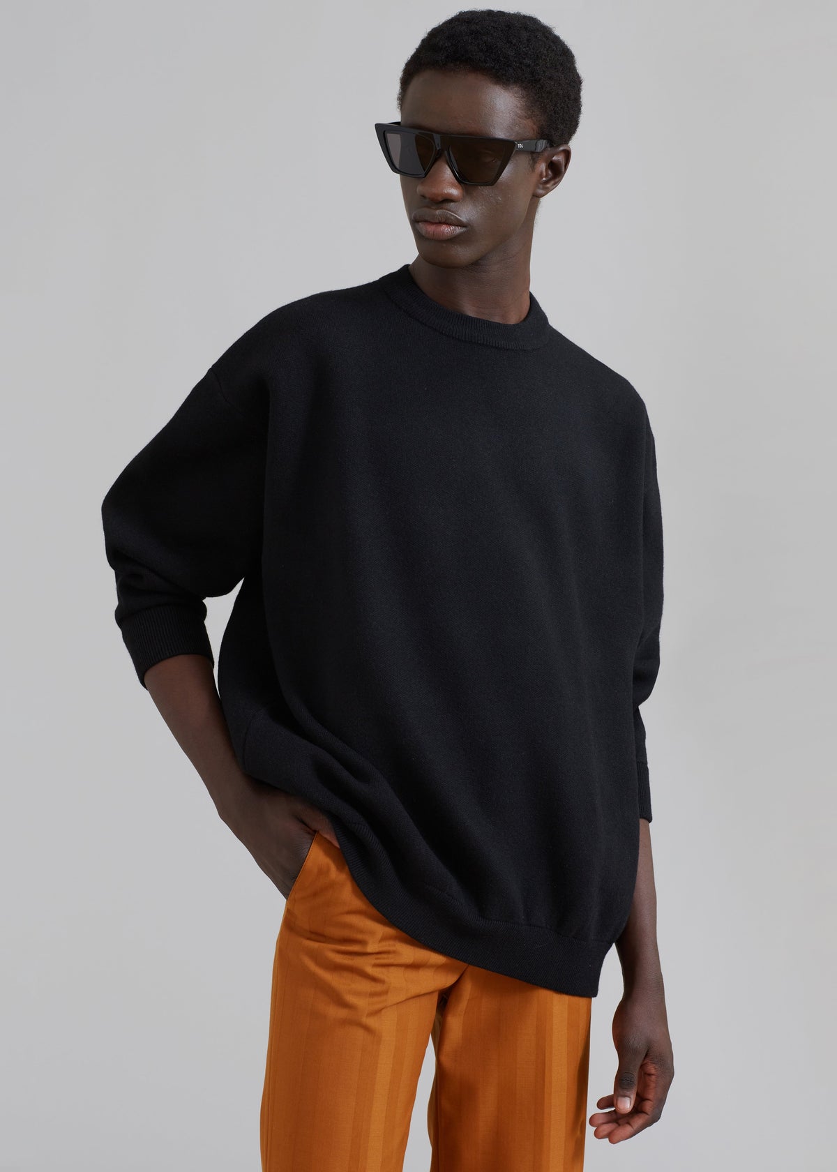 Arne Sweater - Black – view 3 of 6