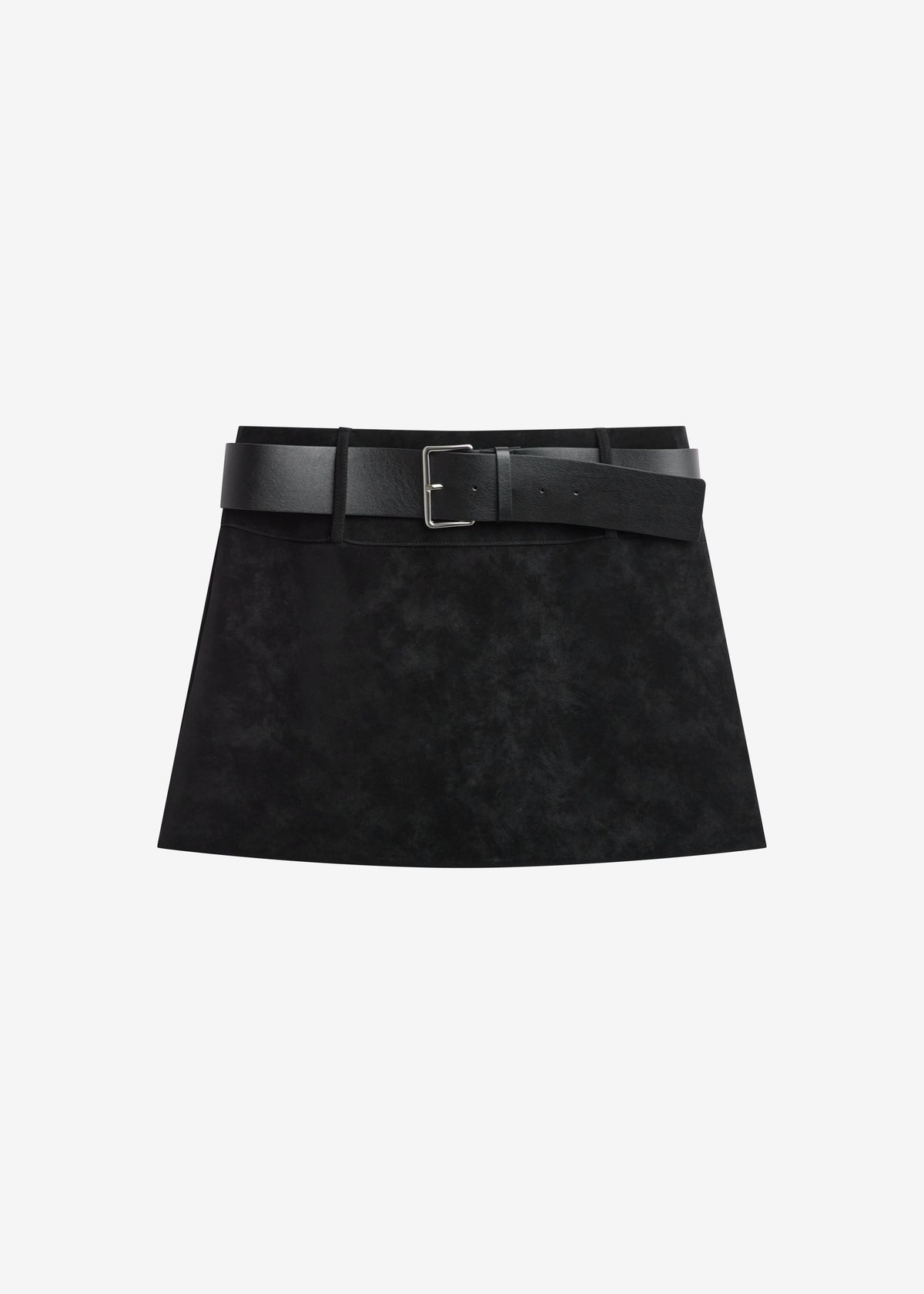 Arosa Belted Mini Skirt - Black – view 11 of 11