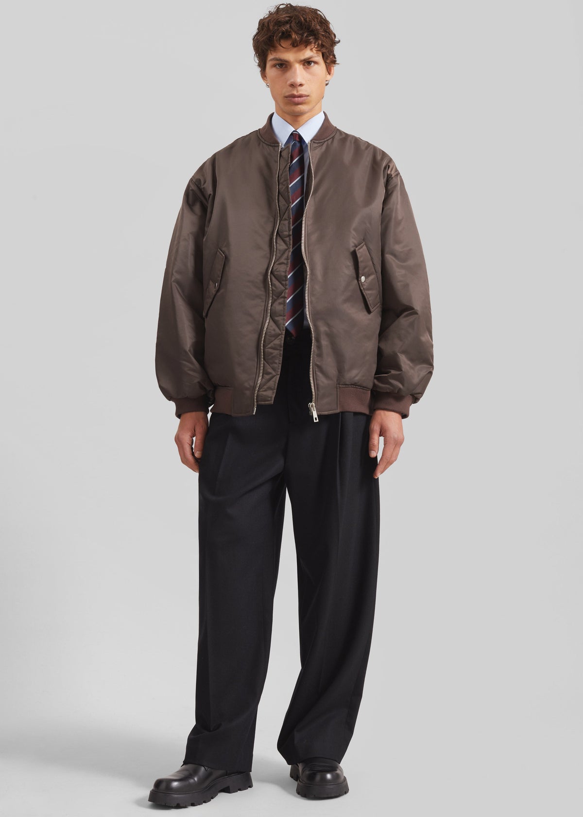 Astra Bomber Jacket - Brown – view 9 of 12