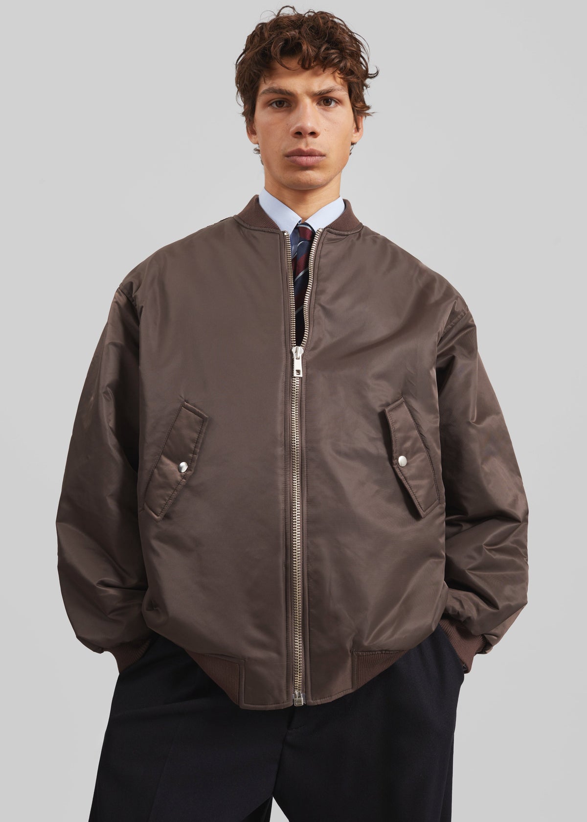 Astra Bomber Jacket - Brown – view 10 of 12