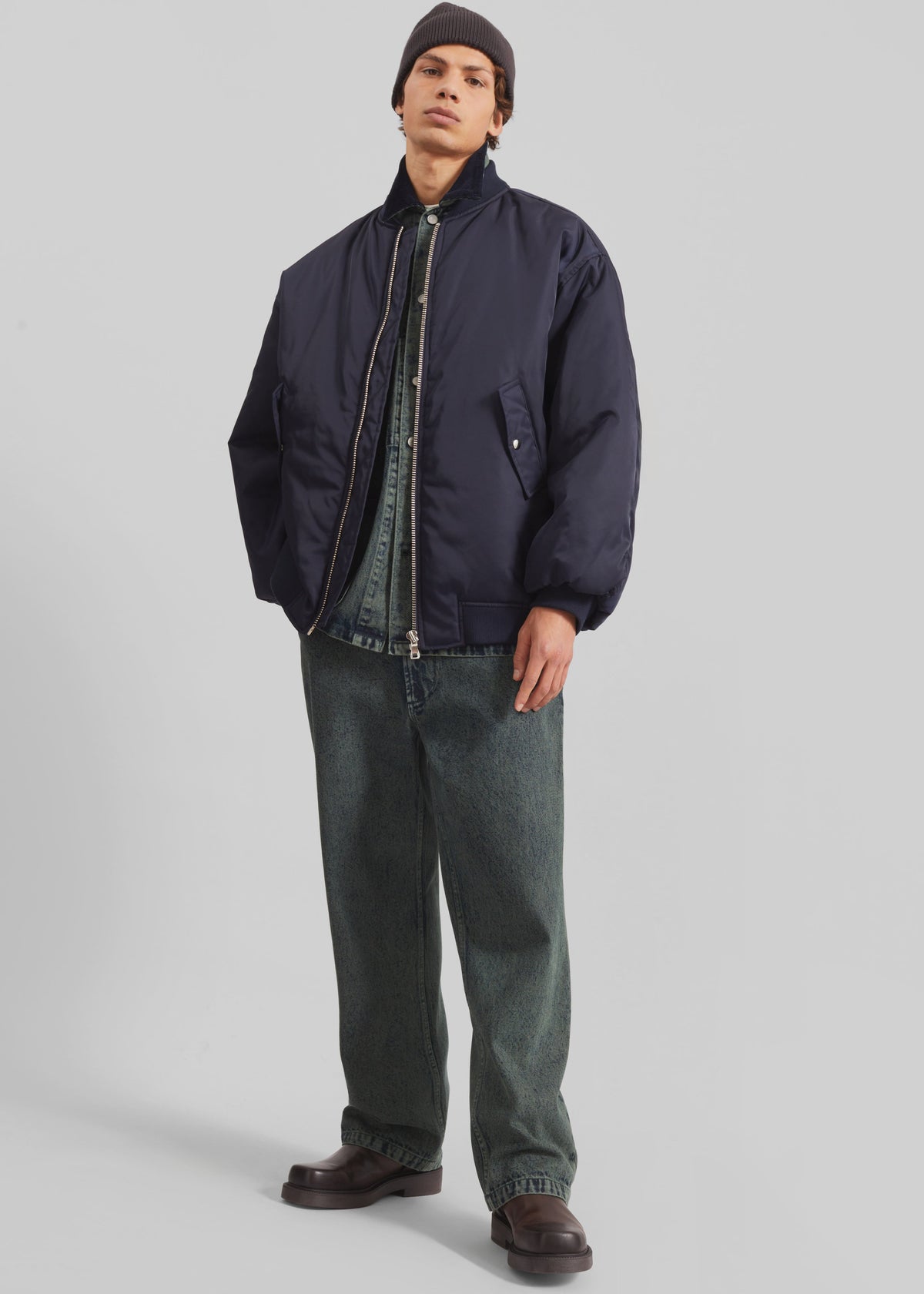 Astra Bomber Jacket - Navy – view 5 of 8