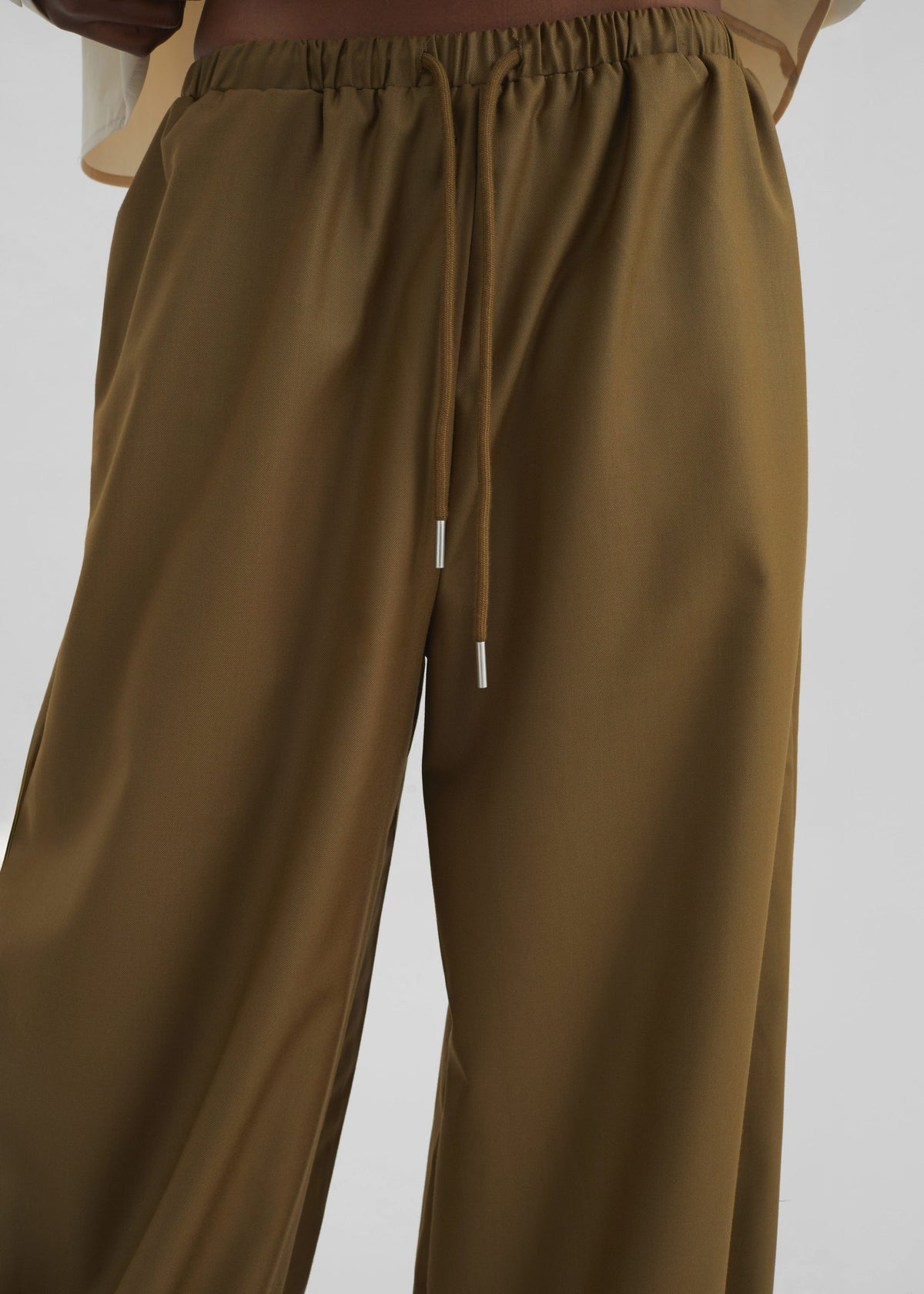 Aubray Balloon Pants - Olive Brown – view 8 of 11