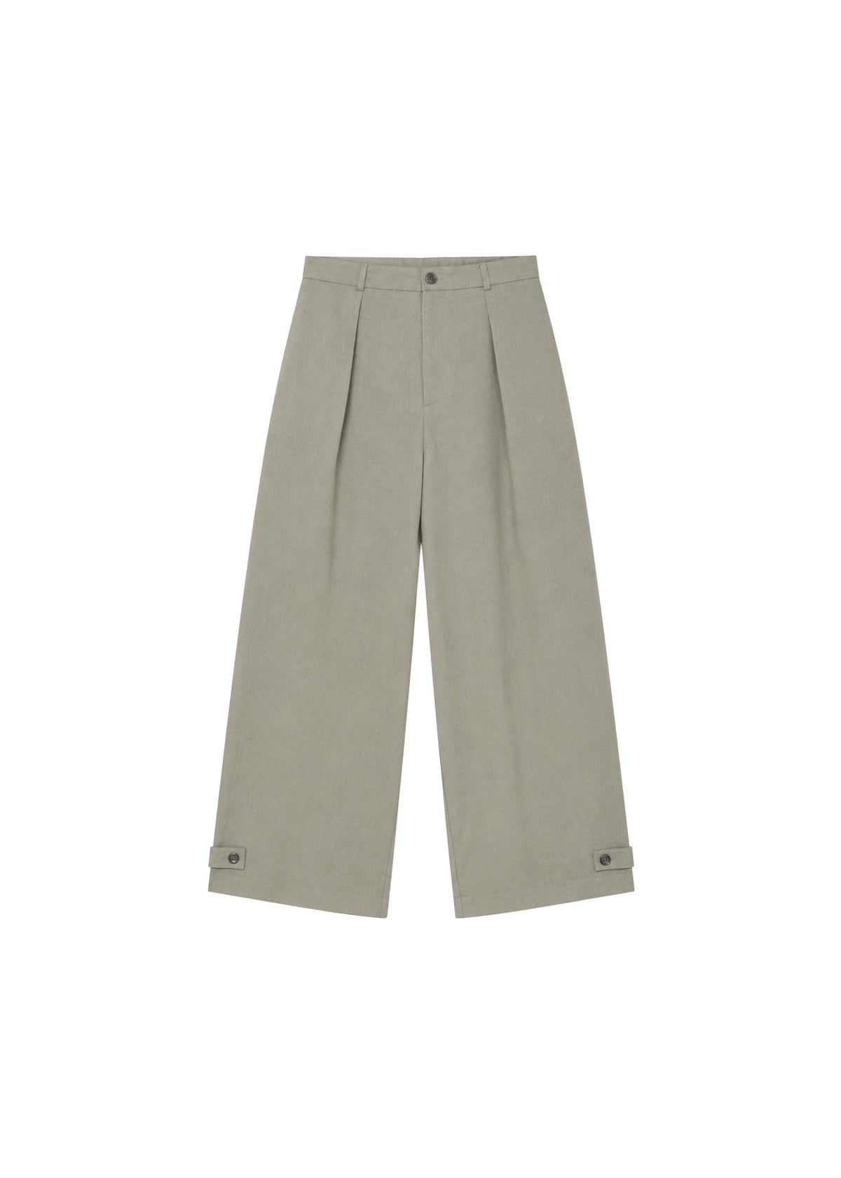 Auray Pleated Trousers - Olive – view 10 of 10