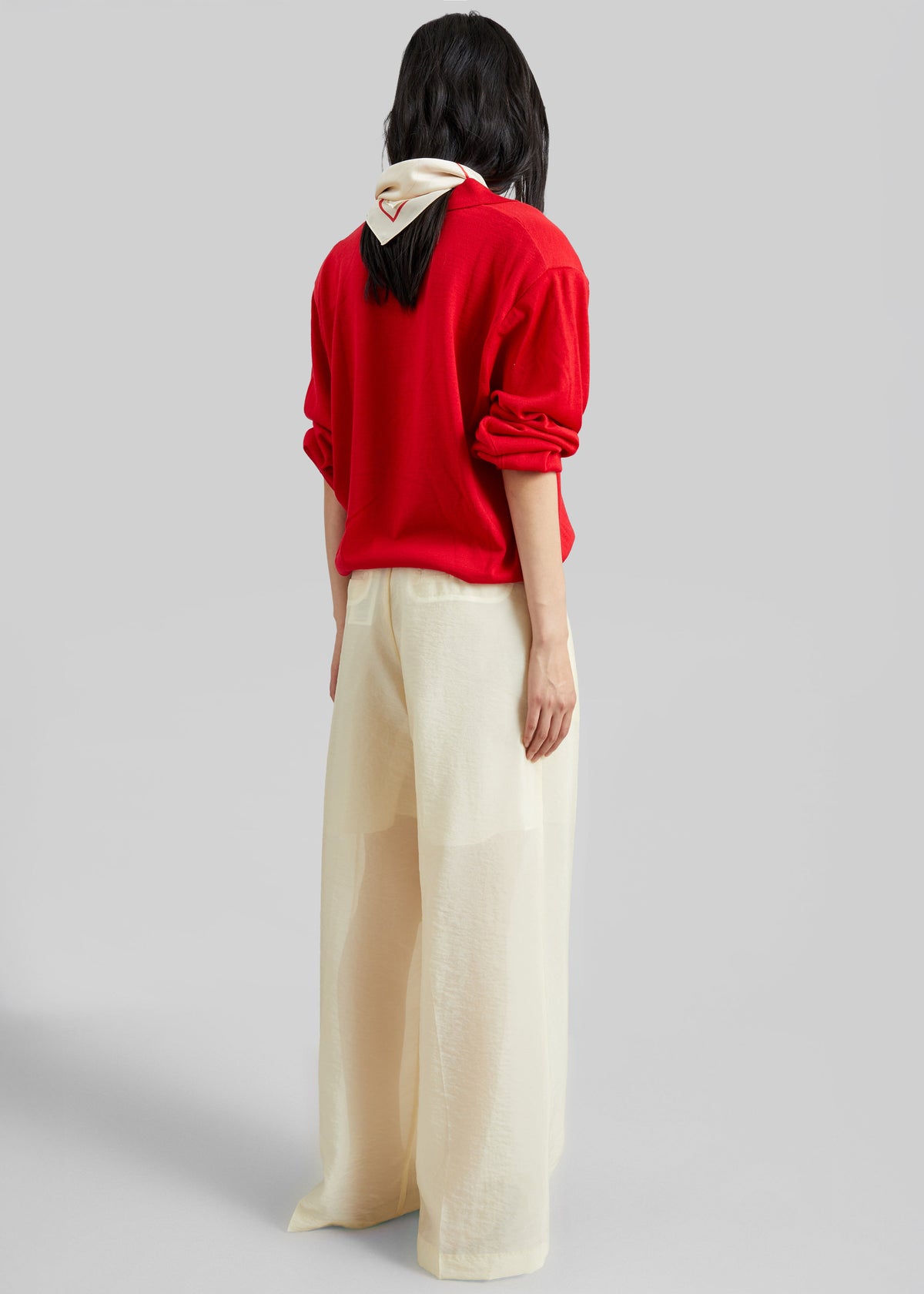 Avallon Padded Knit Polo - Red – view 5 of 6