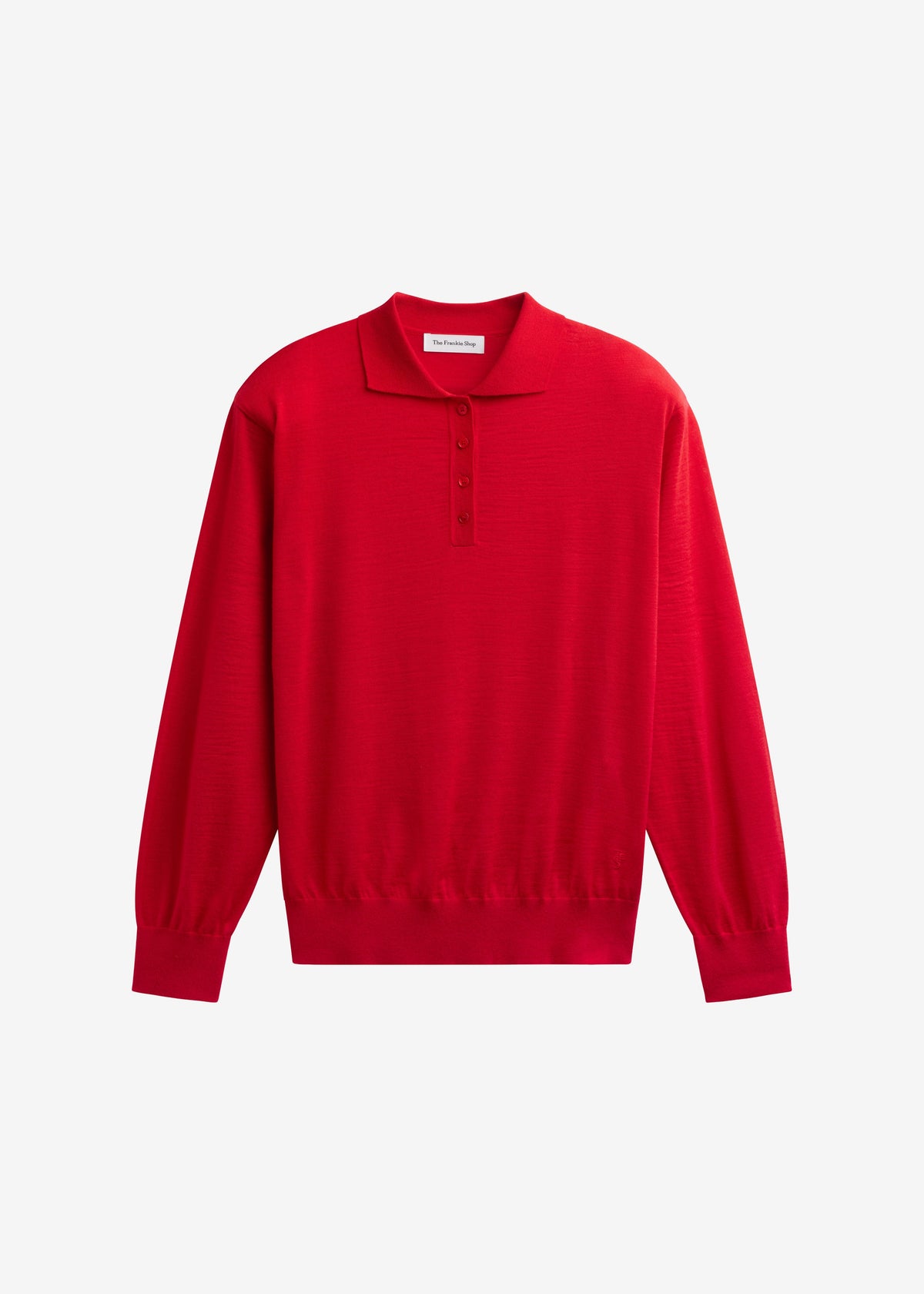 Avallon Padded Knit Polo - Red – view 6 of 6