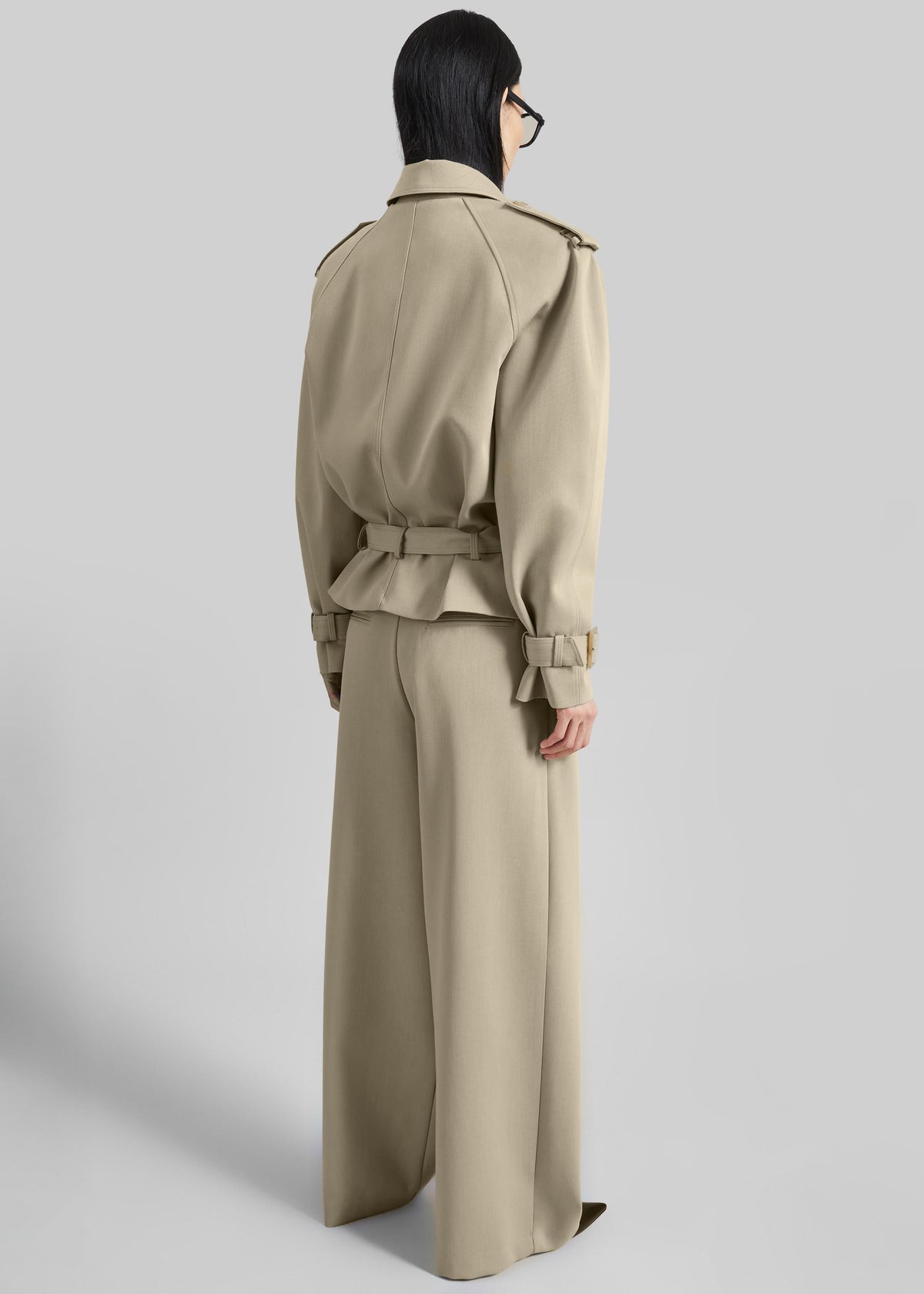Avray Short Trench - Beige – view 6 of 7
