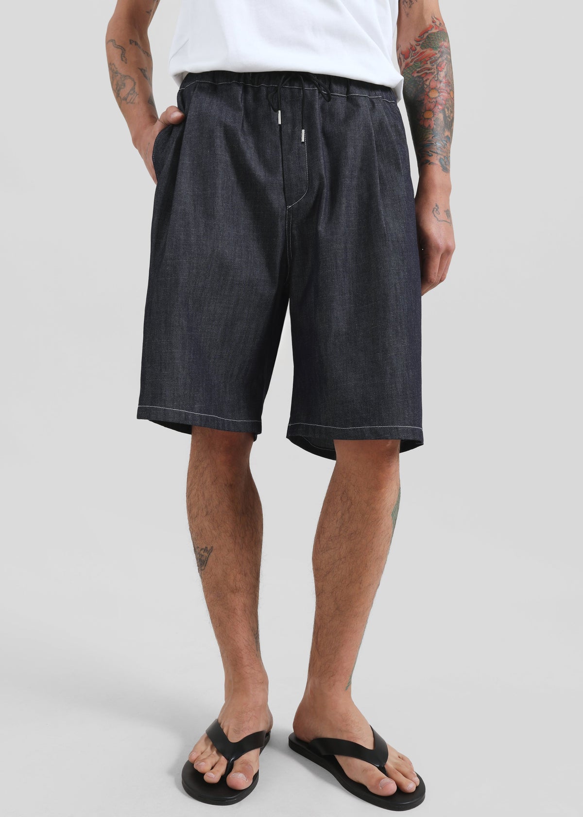 Axton Denim Shorts - Dark Wash – view 1 of 1
