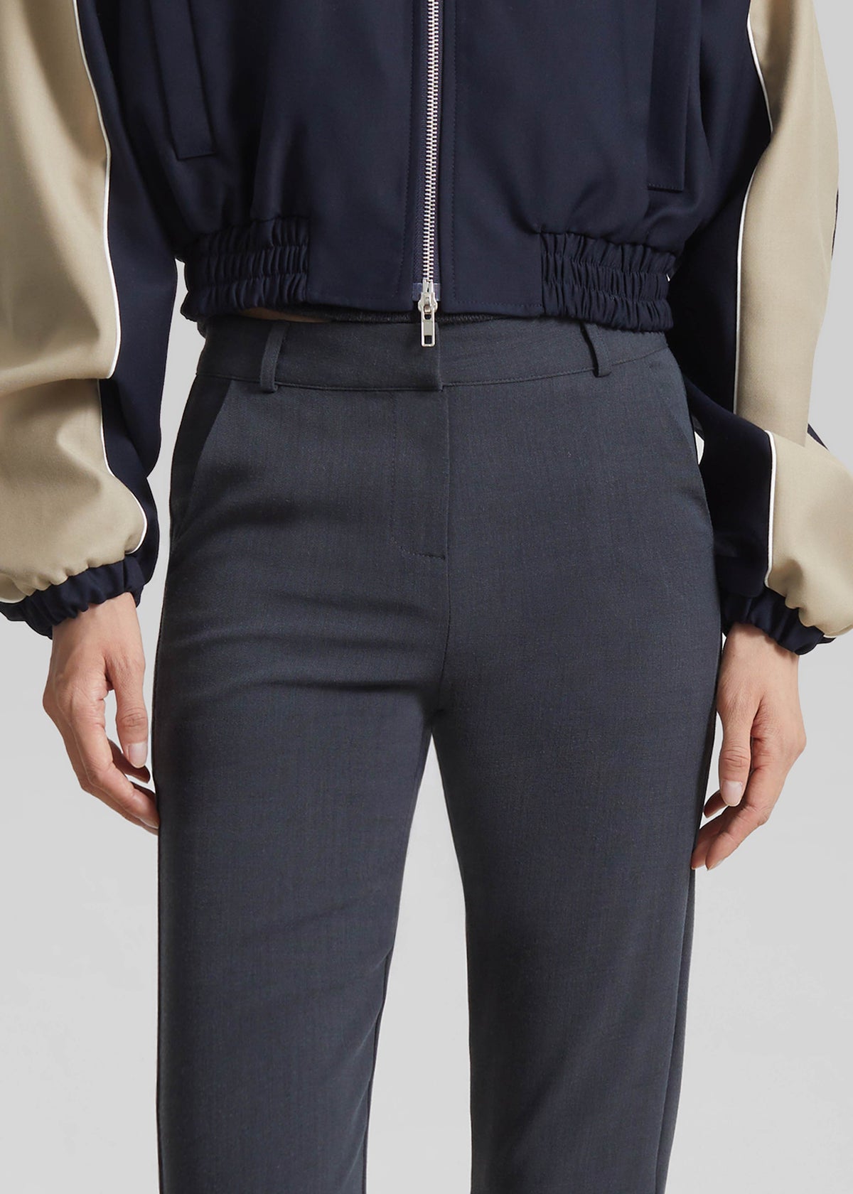 Ayron Capri Pants - Charcoal – view 2 of 8