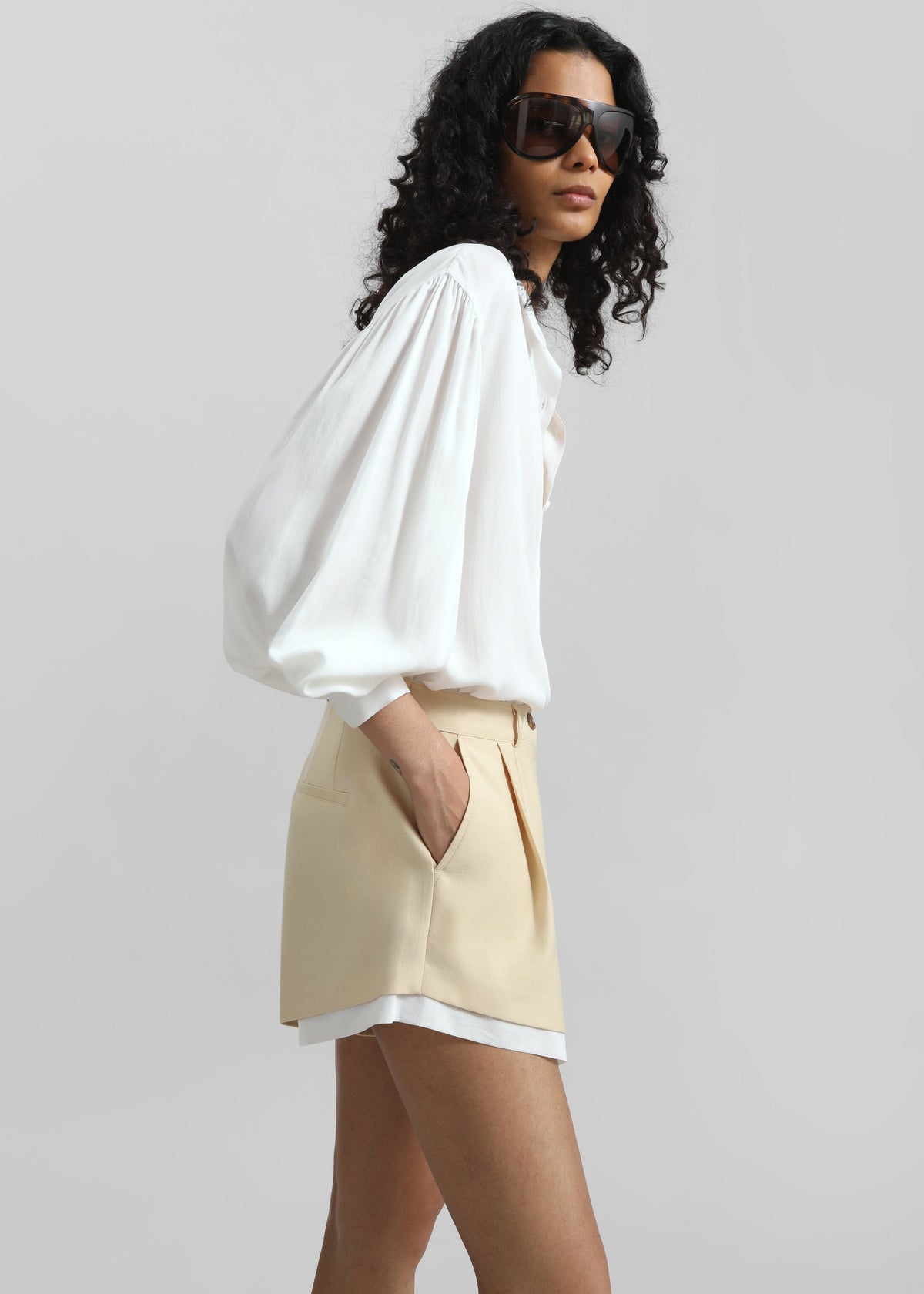 Azura Fluid Shirt - White – view 1 of 7