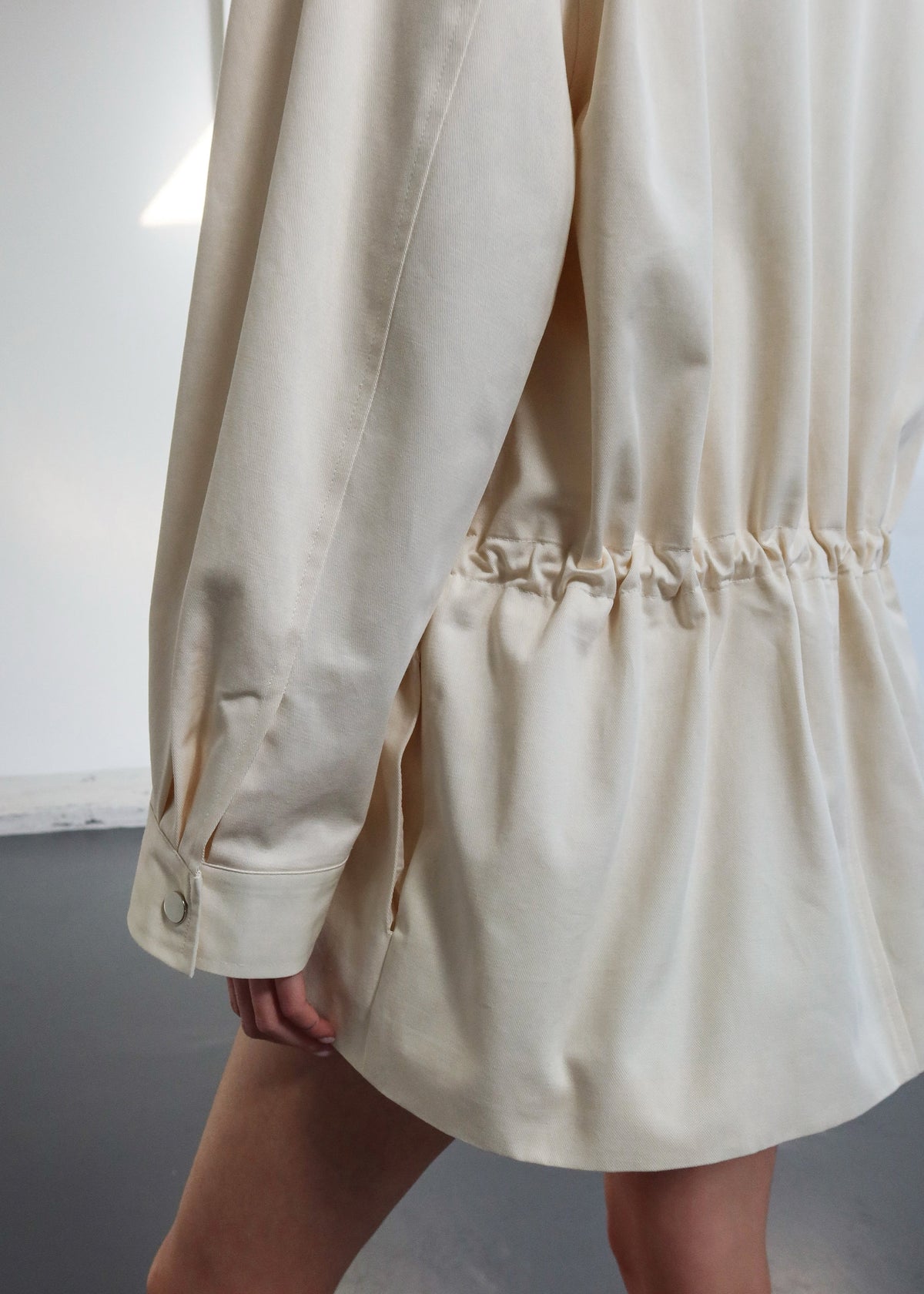 Bailly Padded Utility Jacket - Cream – view 7 of 11