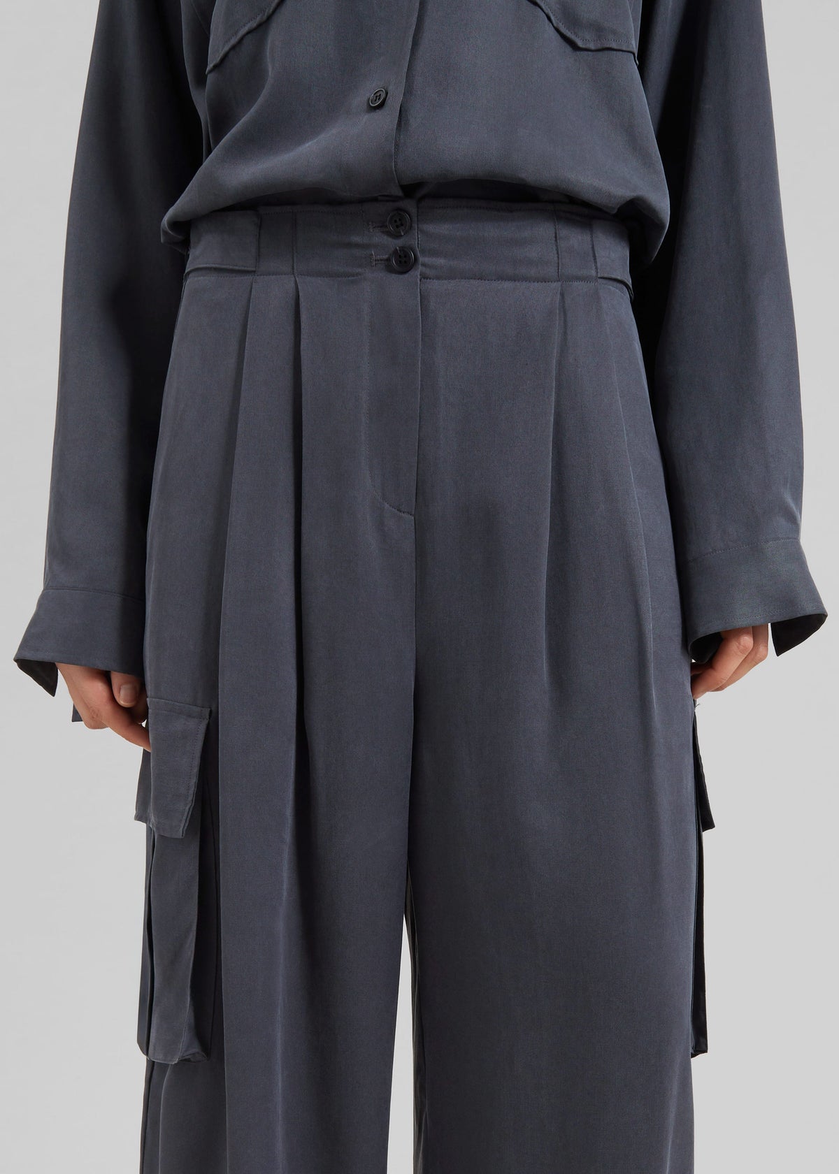 Balsta Cargo Pants - Dark Grey – view 6 of 8