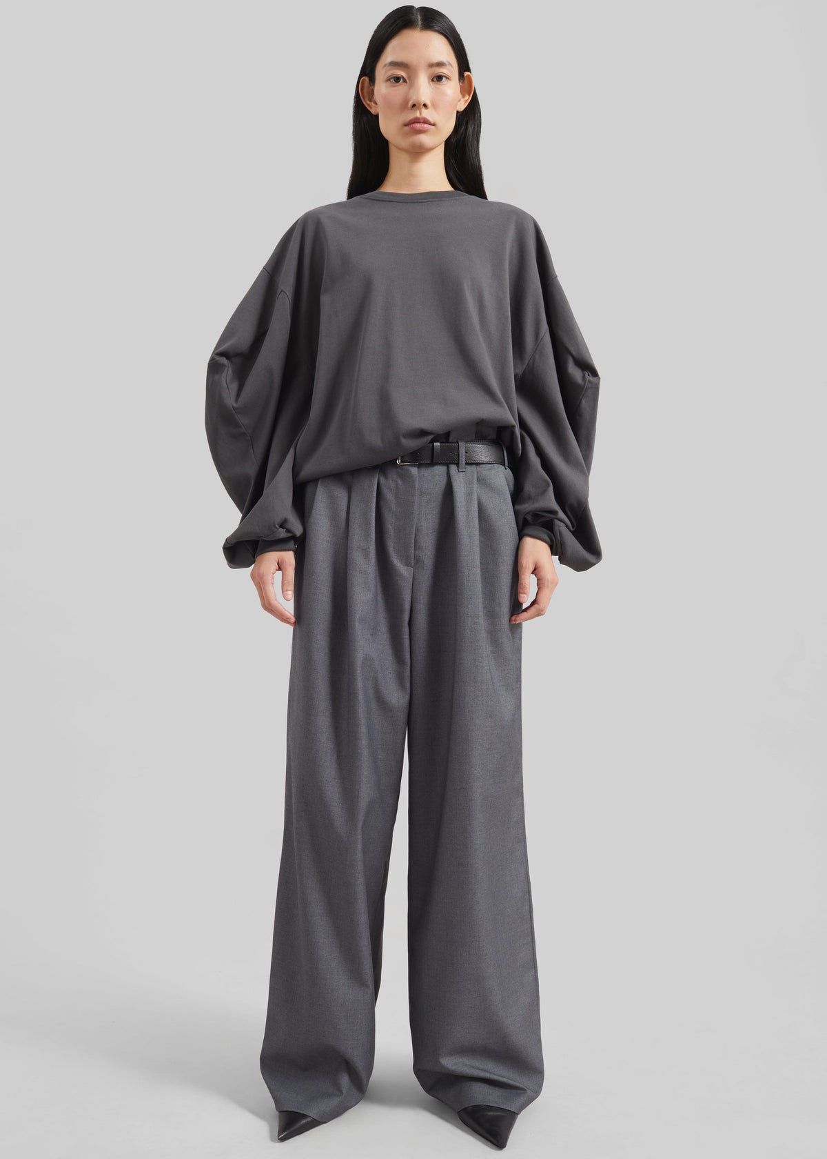 Balve Balloon Sleeve Sweatshirt - Grey – view 1 of 6