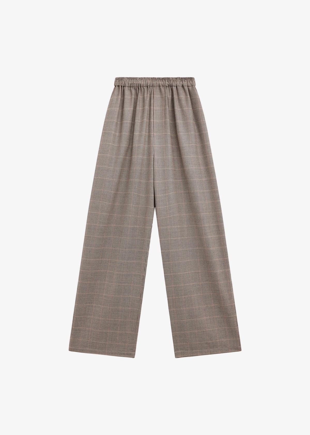 Baxter Houndstooth Track Pants - Beige – view 4 of 4