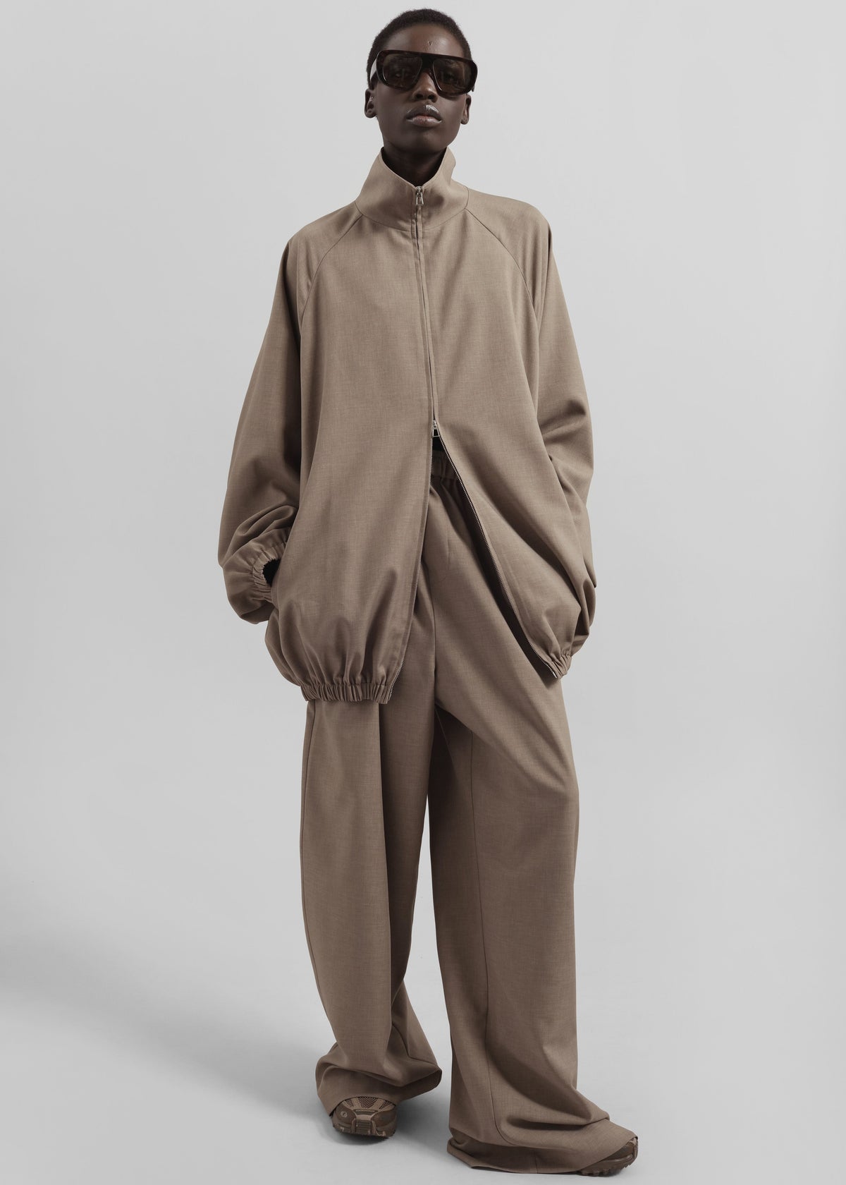 Baxter Track Pants - Taupe – view 2 of 9