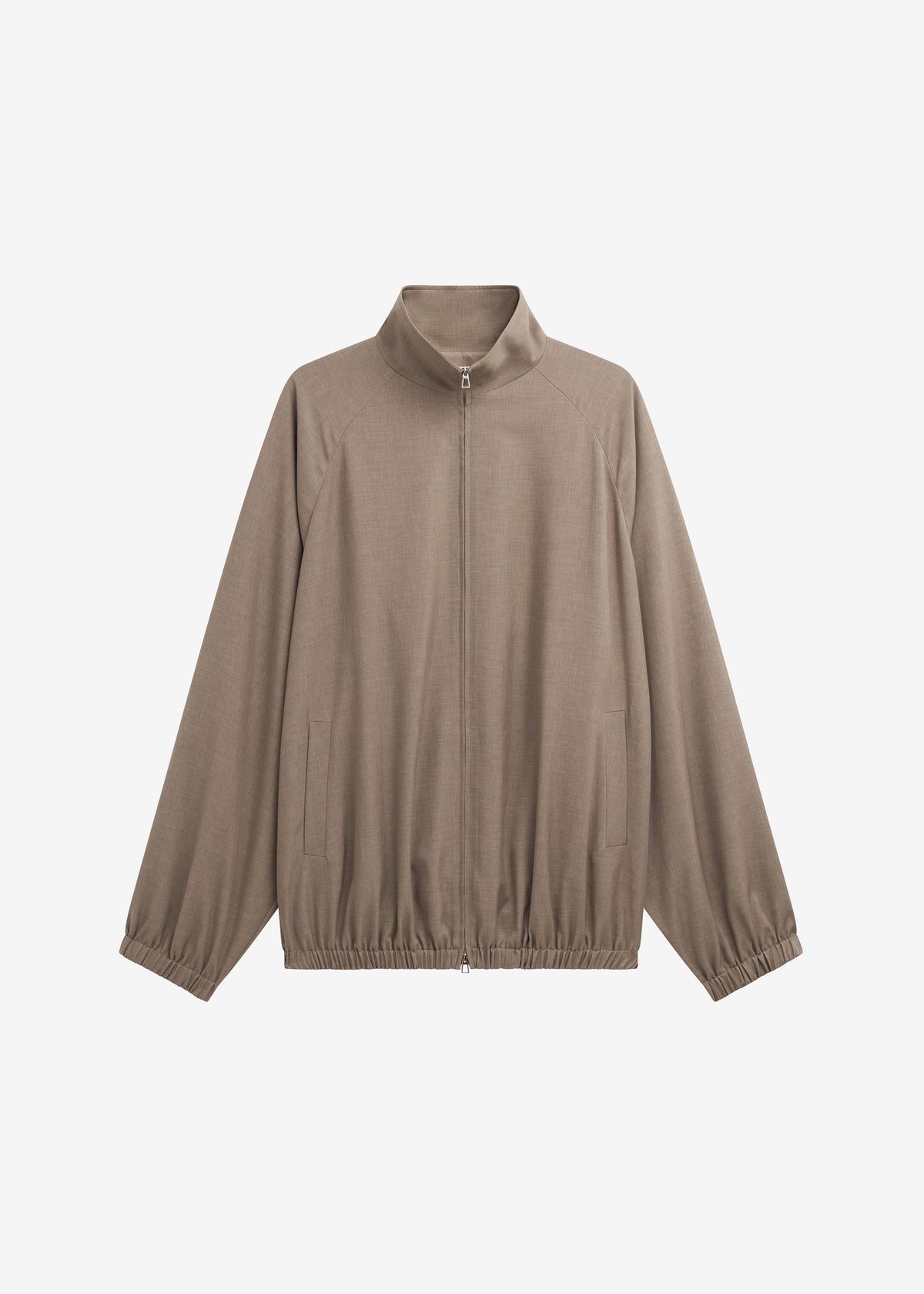 Baxter Track Jacket - Taupe – view 8 of 8