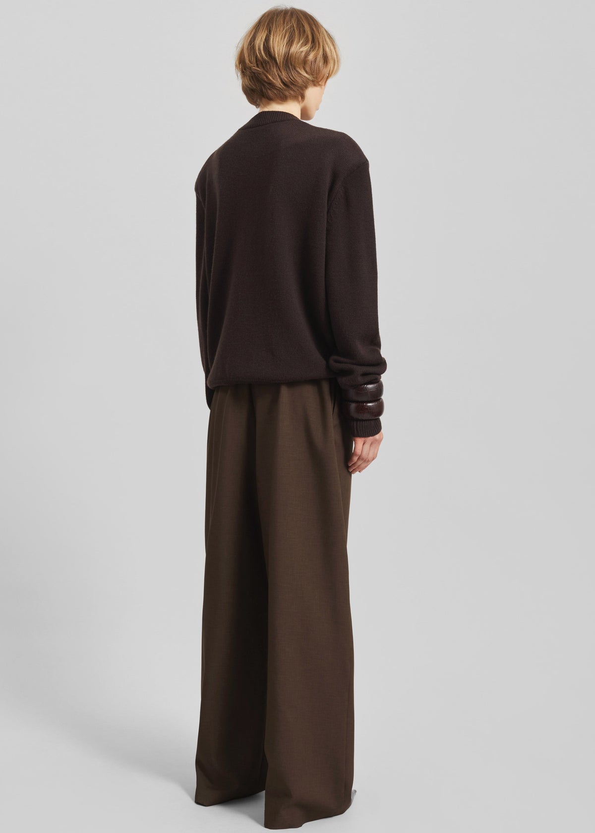 Baxter Track Pants - Dark Brown – view 10 of 11