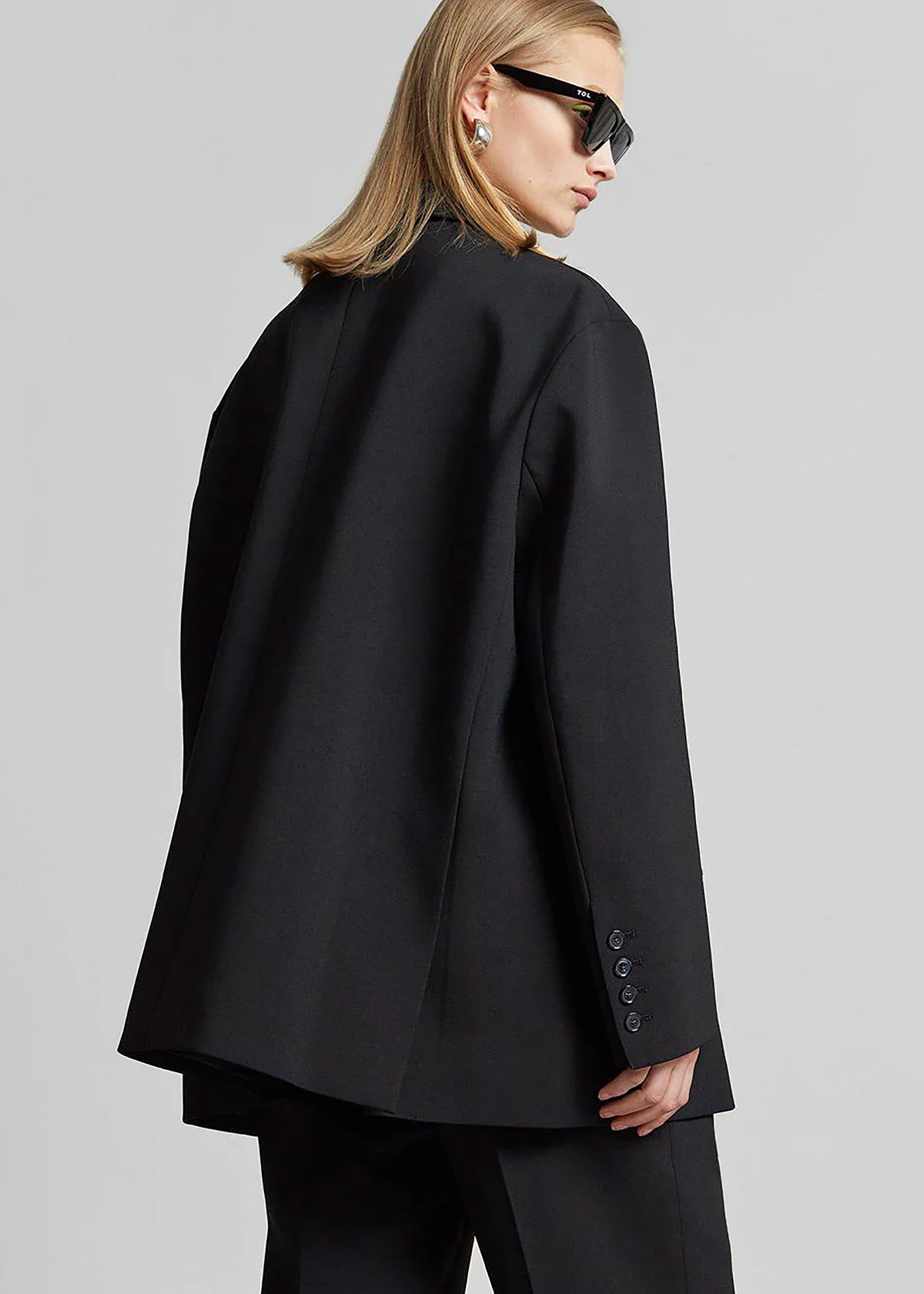 Bea Blazer - Black – view 10 of 11