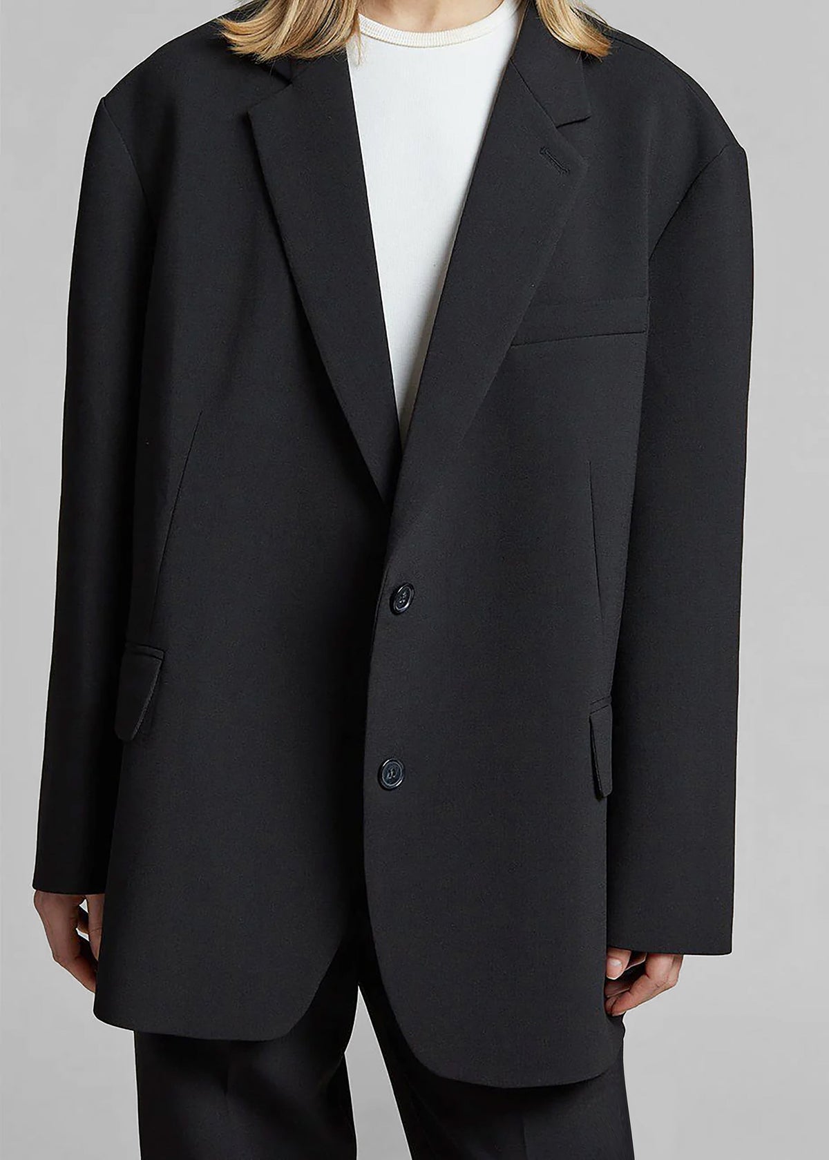 Bea Blazer - Black – view 7 of 11