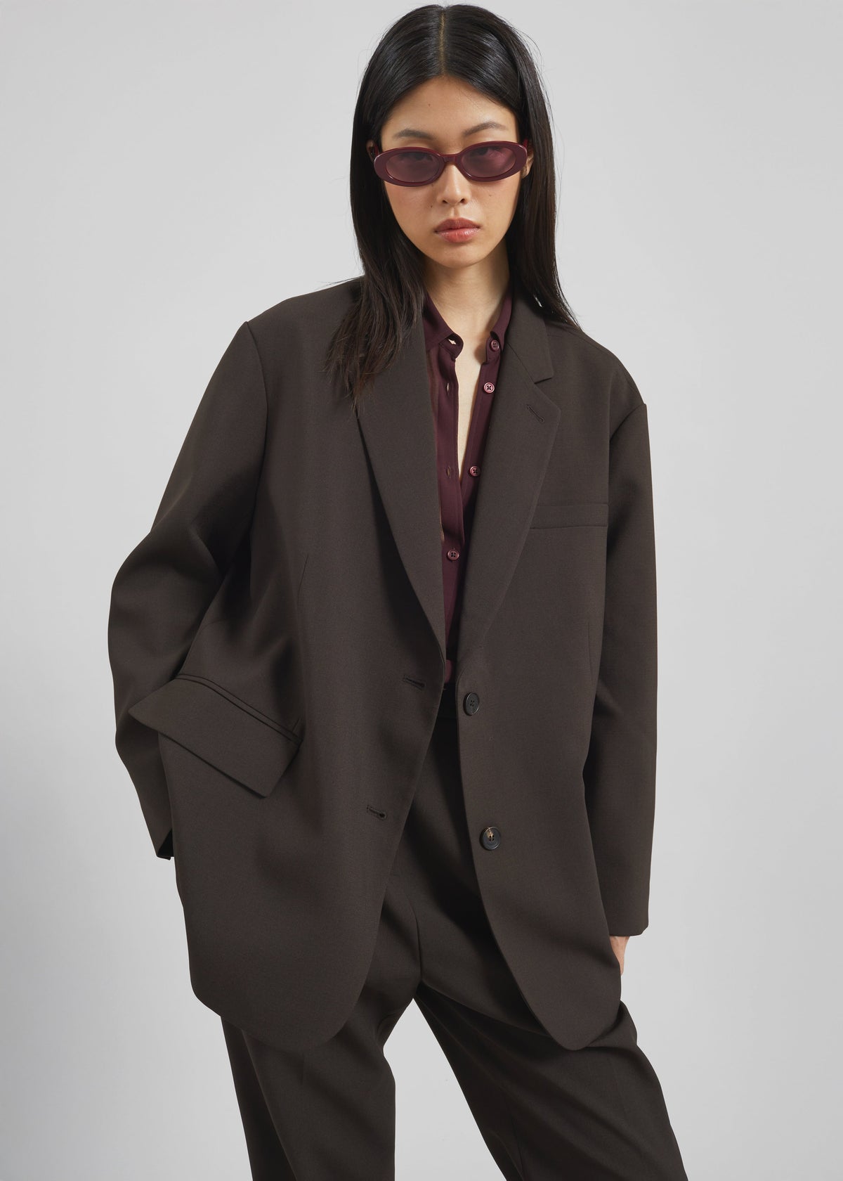 Bea Blazer - Dark Espresso – view 7 of 8