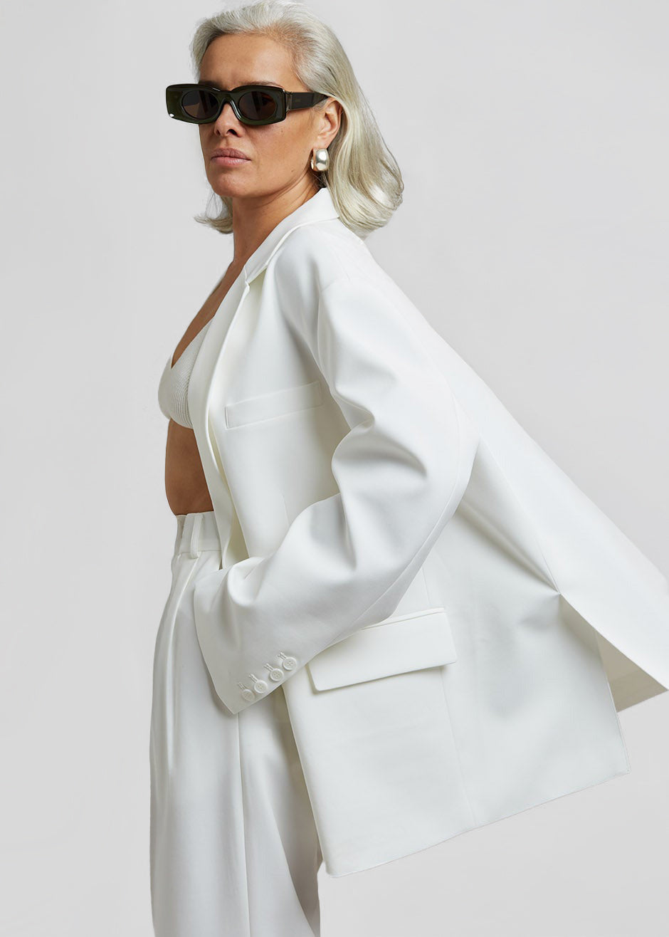 Bea Blazer - White – view 4 of 9