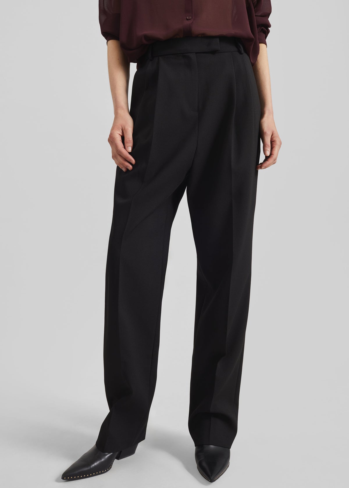Bea Suit Pants - Black – view 3 of 12