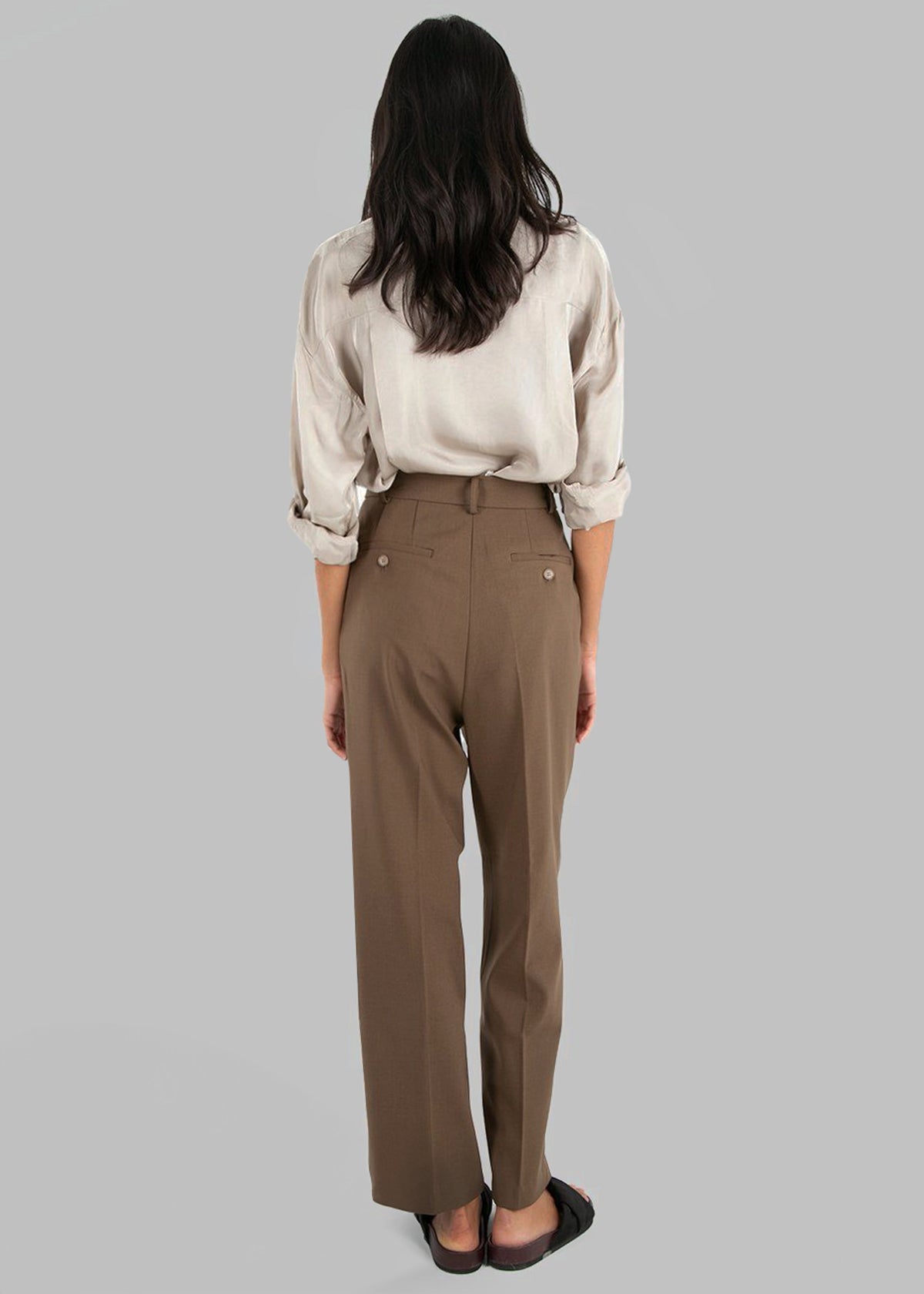 Bea Suit Pants - Chocolate – view 10 of 11