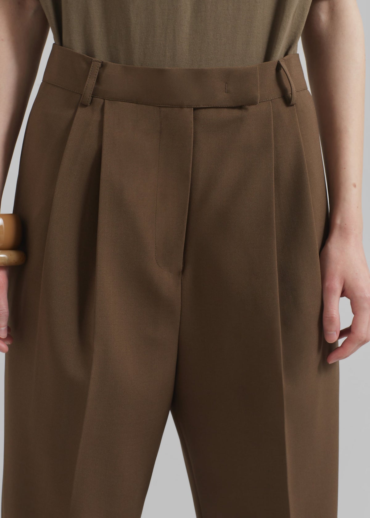 Bea Suit Pants - Chocolate – view 3 of 11