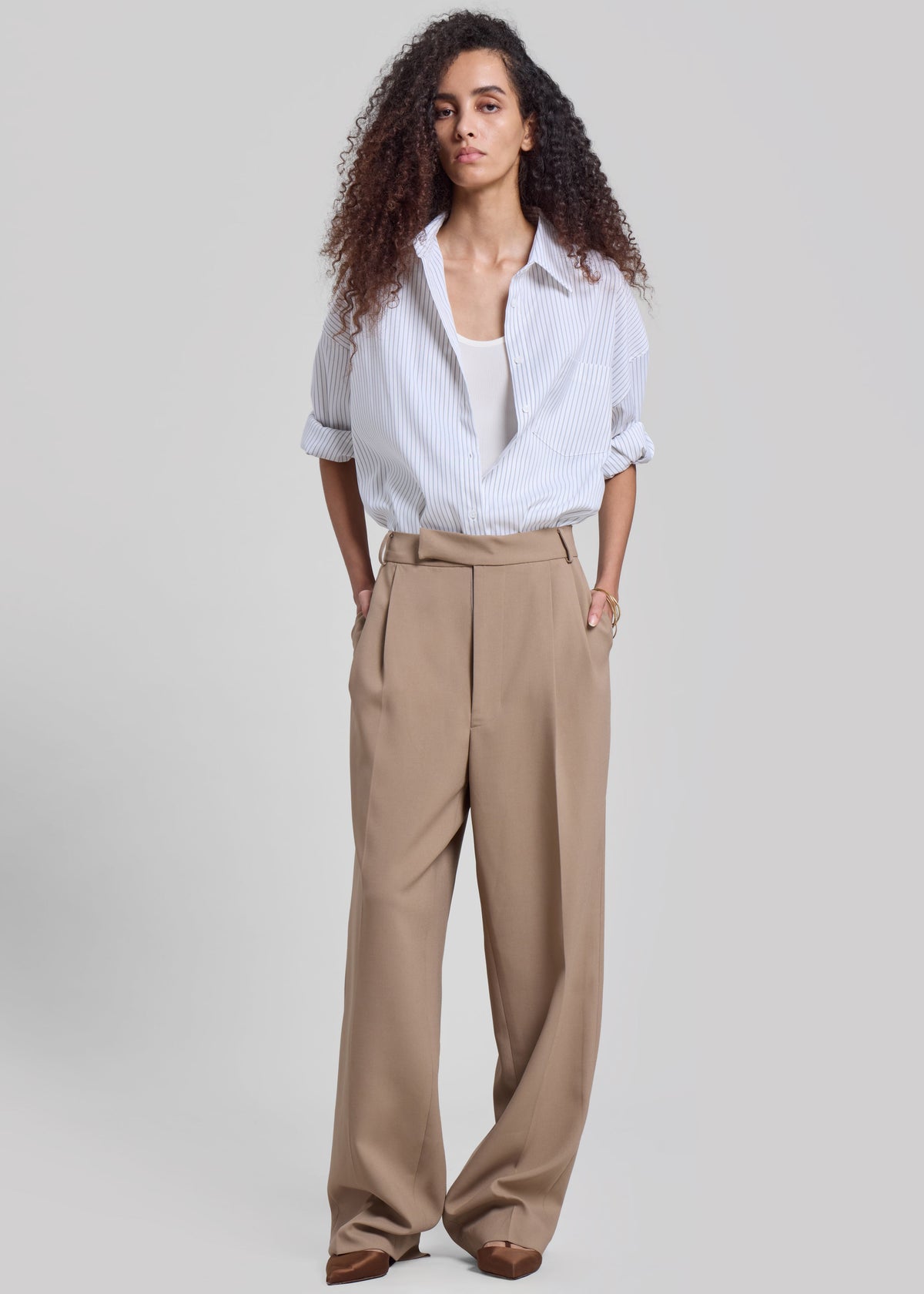 Bea Suit Pants - Latte – view 1 of 14