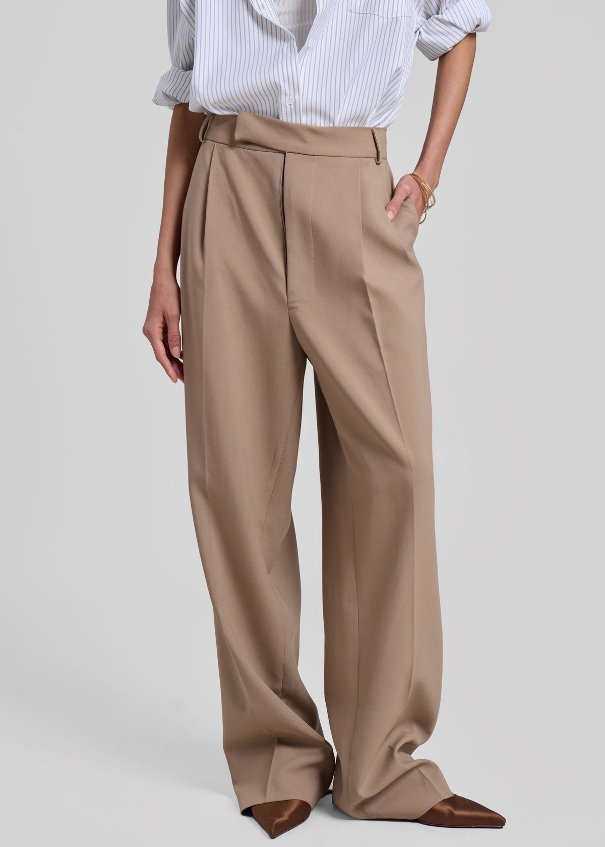 Bea Suit Pants - Latte – view 2 of 14