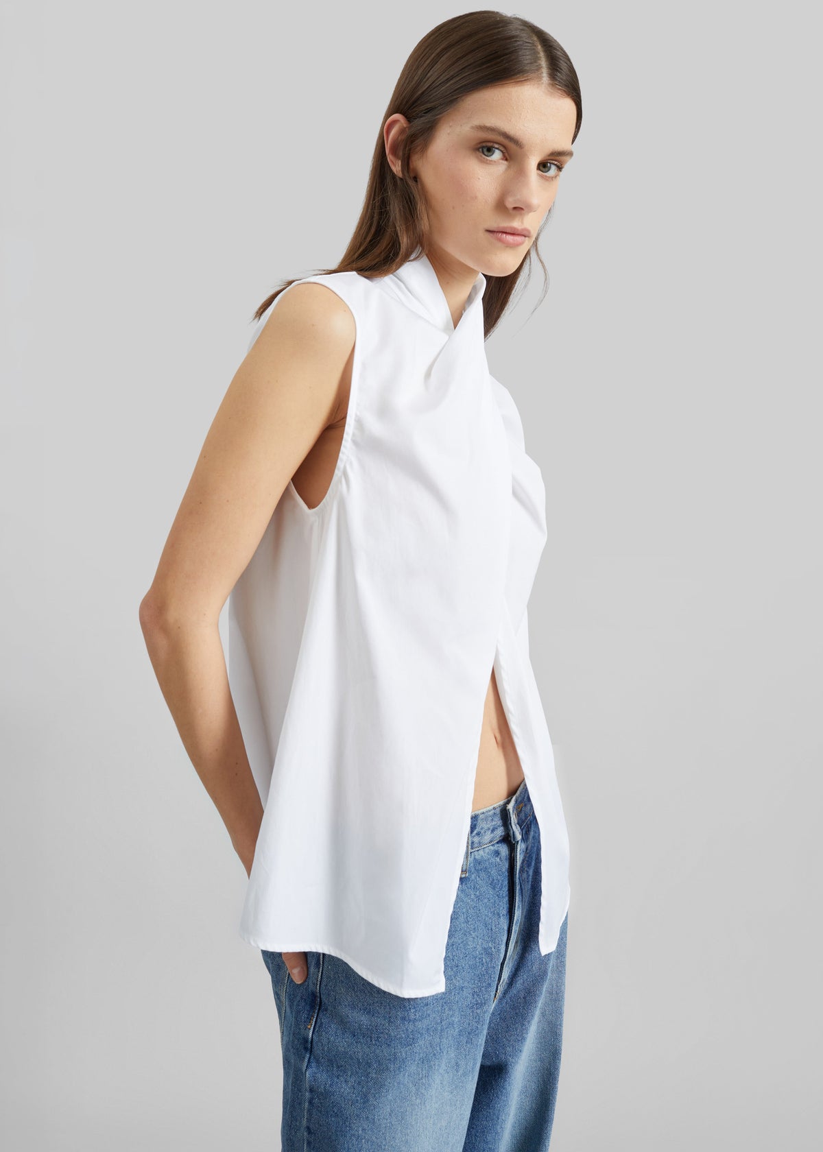 Beaufille Calla Blouse - White – view 2 of 5