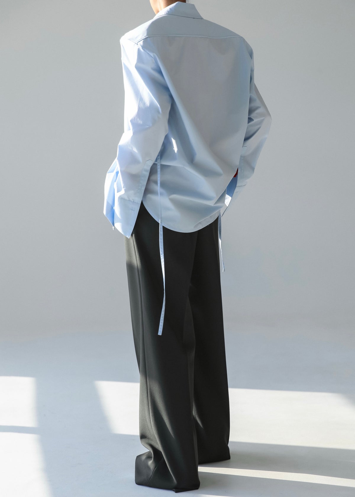 Bec Padded Shirt - Light Blue – view 12 of 21