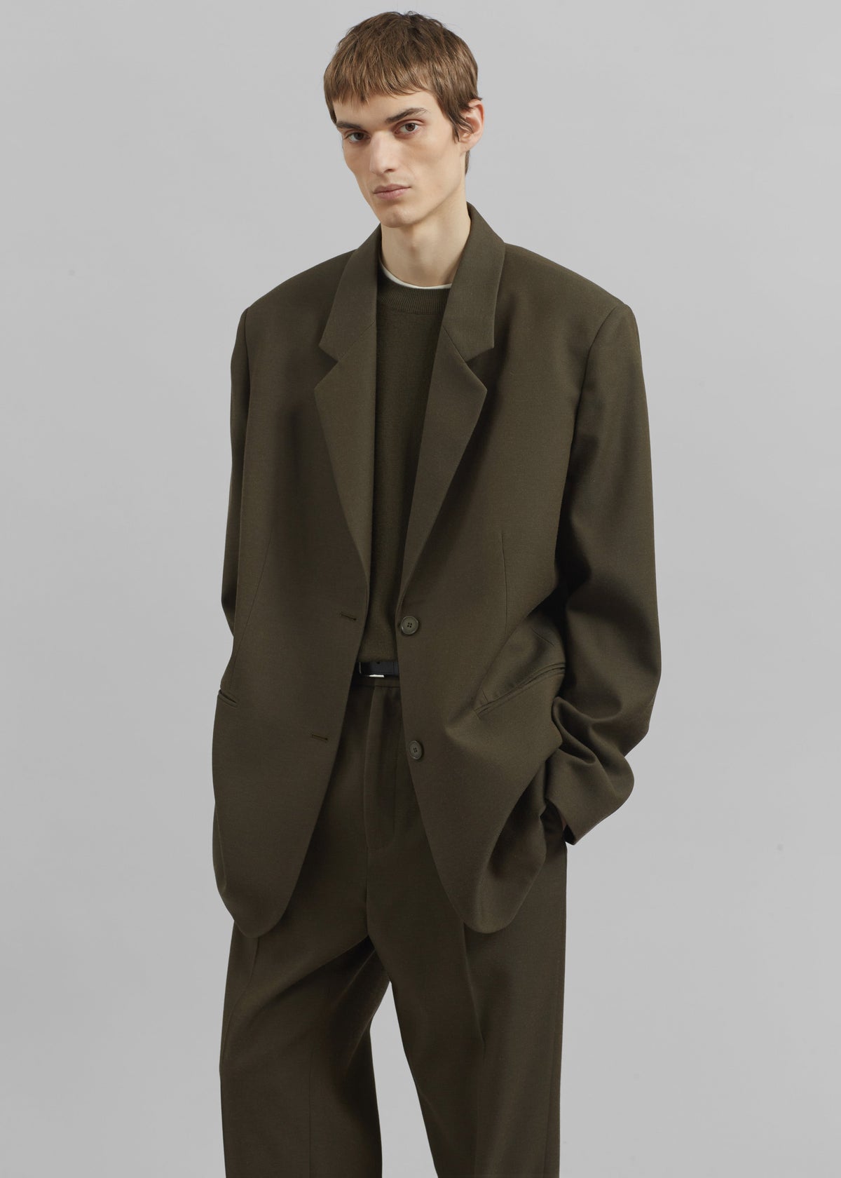Belgrave Blazer - Army Green – view 7 of 10