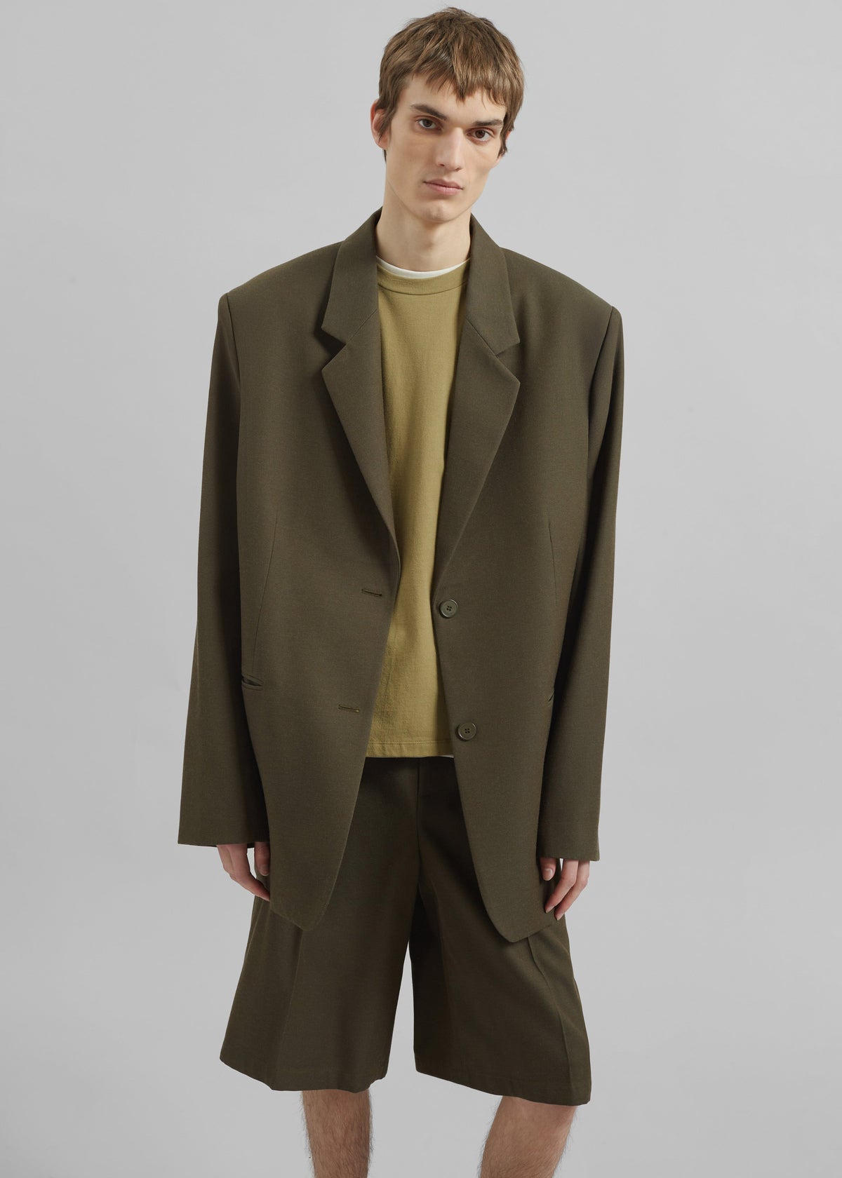 Belgrave Blazer - Army Green – view 1 of 10