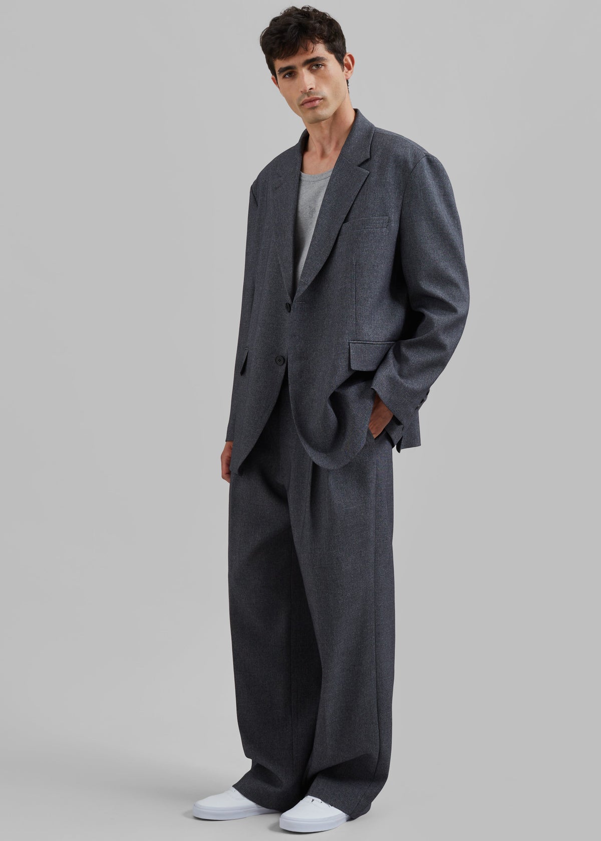 Beo Blazer - Grey Melange – view 1 of 12