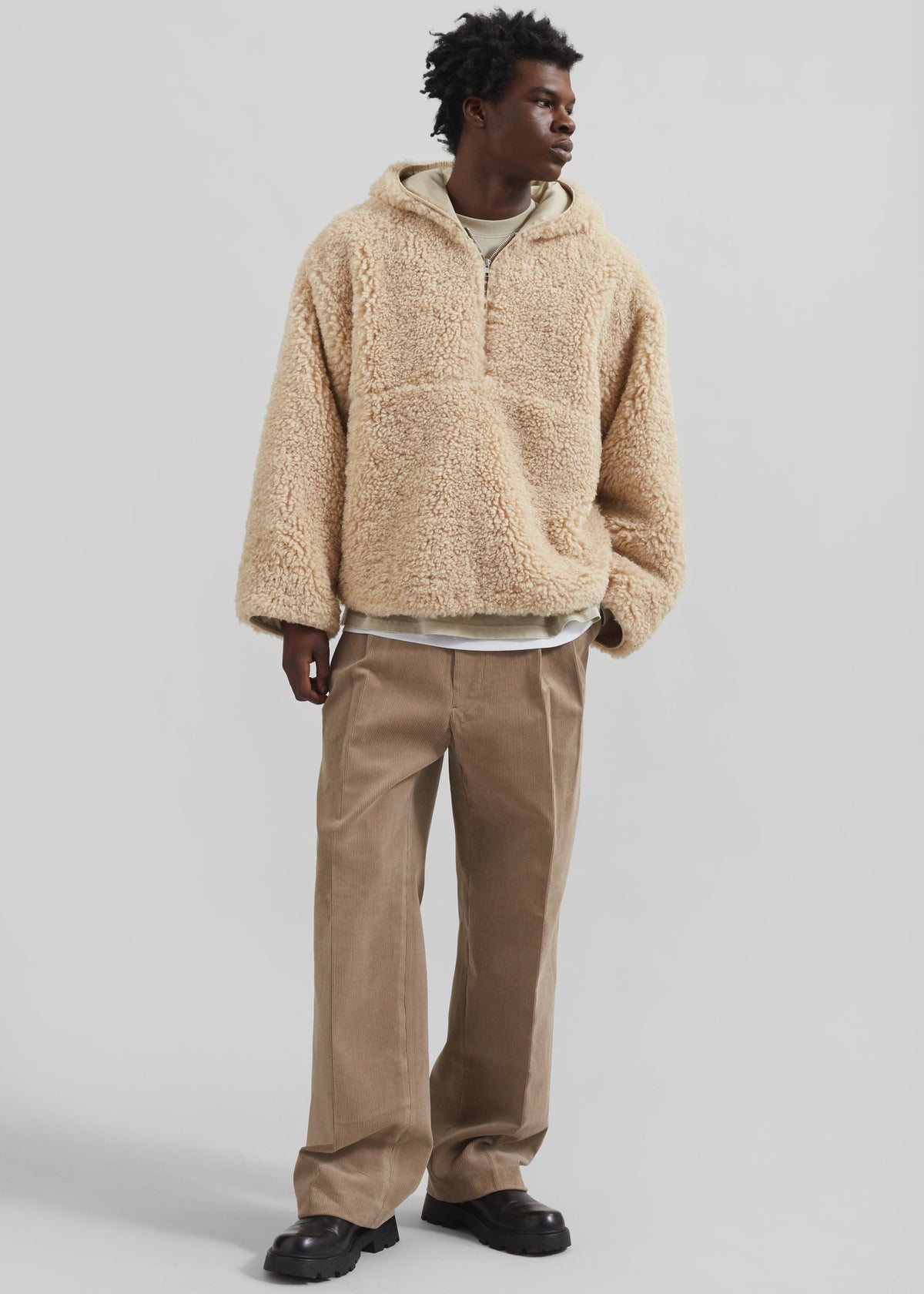Beo Corduroy Suit Pants - Latte – view 5 of 10