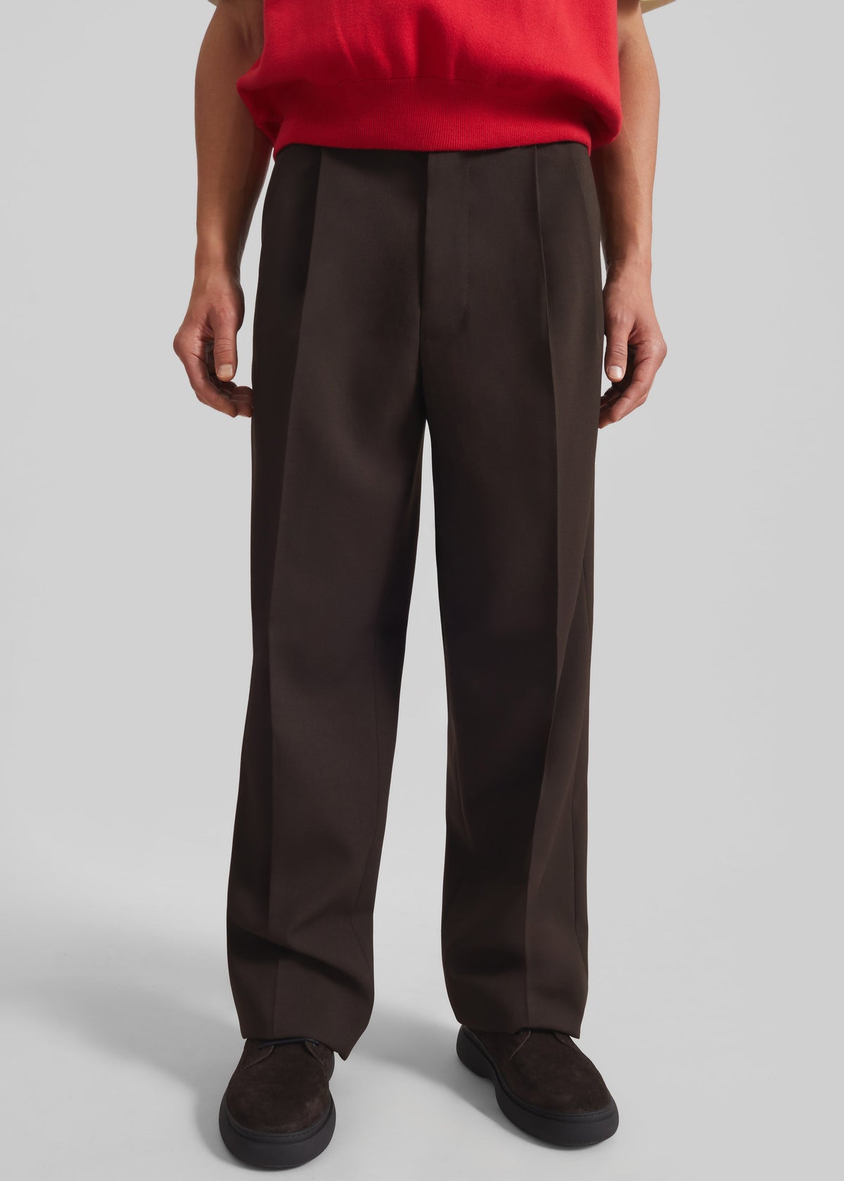 Beo Suit Pants - Dark Espresso – view 1 of 10