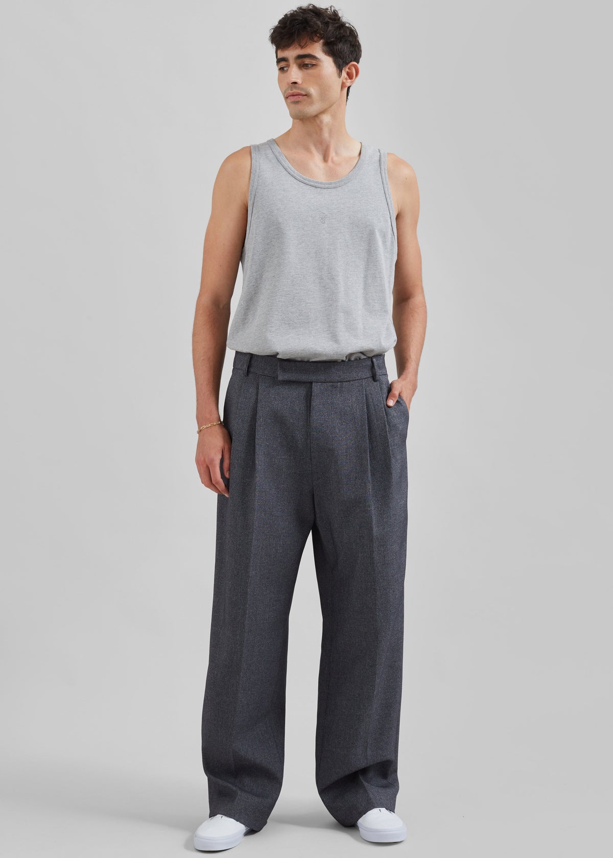 Beo Suit Pants - Grey Melange – view 4 of 11