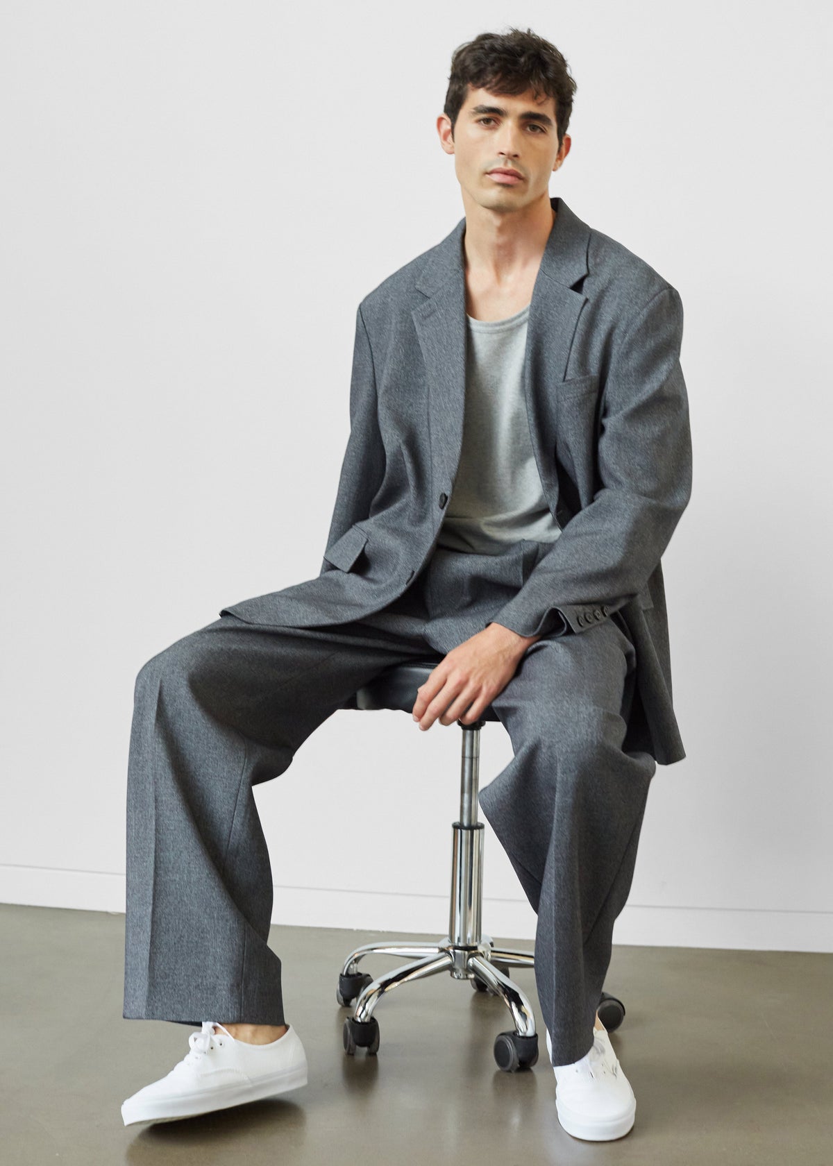 Beo Suit Pants - Grey Melange – view 8 of 11