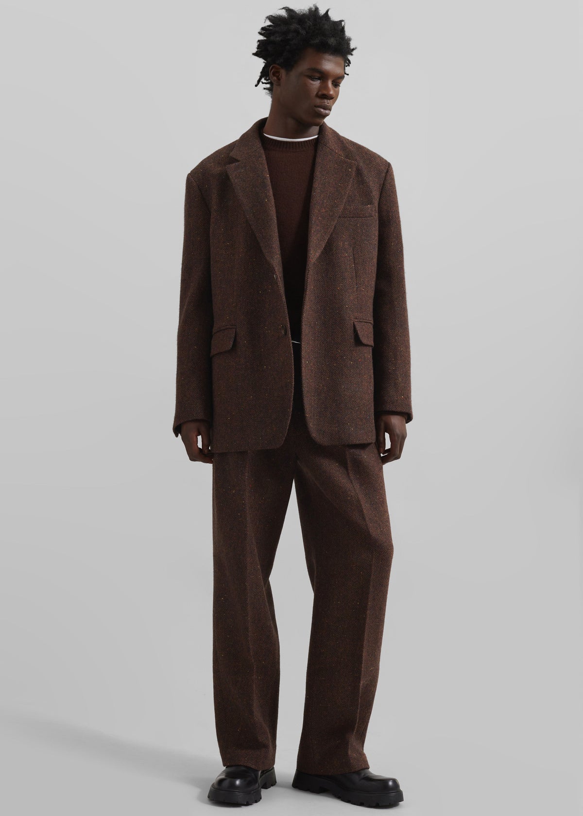 Beo Wool Blazer - Brown – view 2 of 7