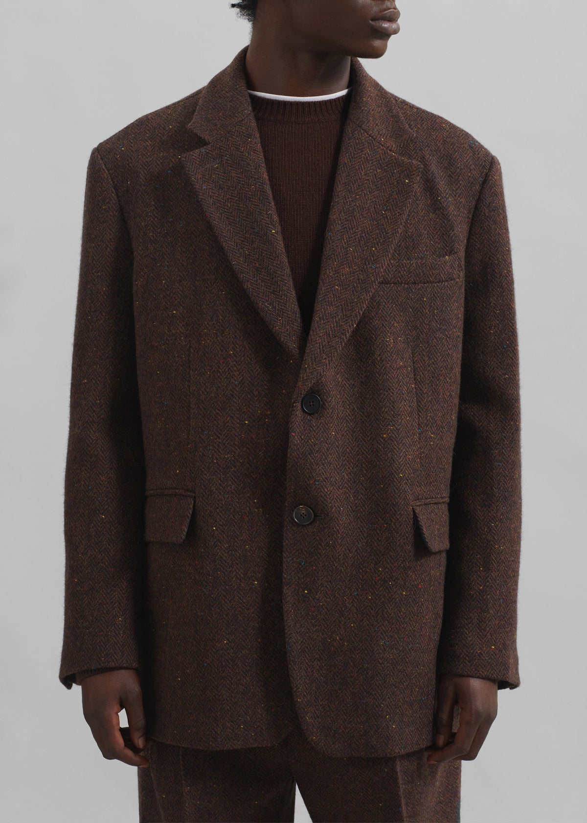 Beo Wool Blazer - Brown – view 3 of 7