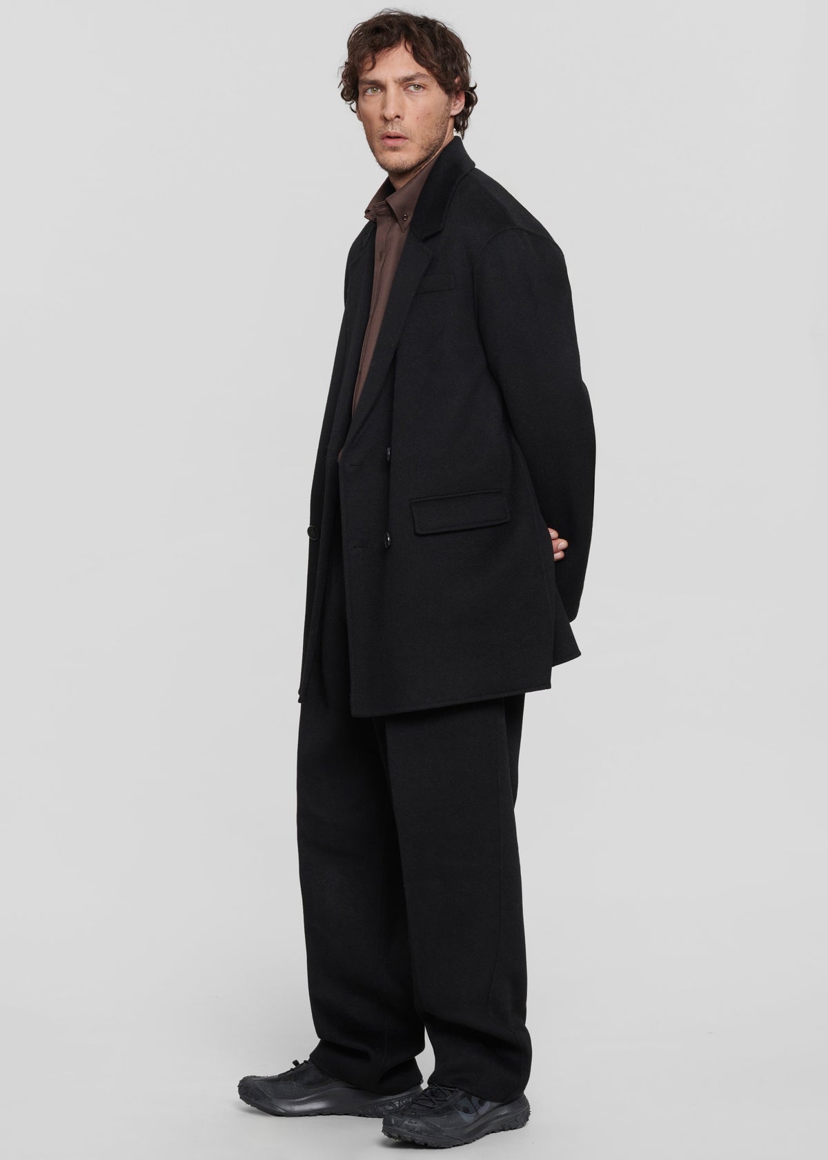 Beo Wool Suit Pants - Black – view 7 of 9