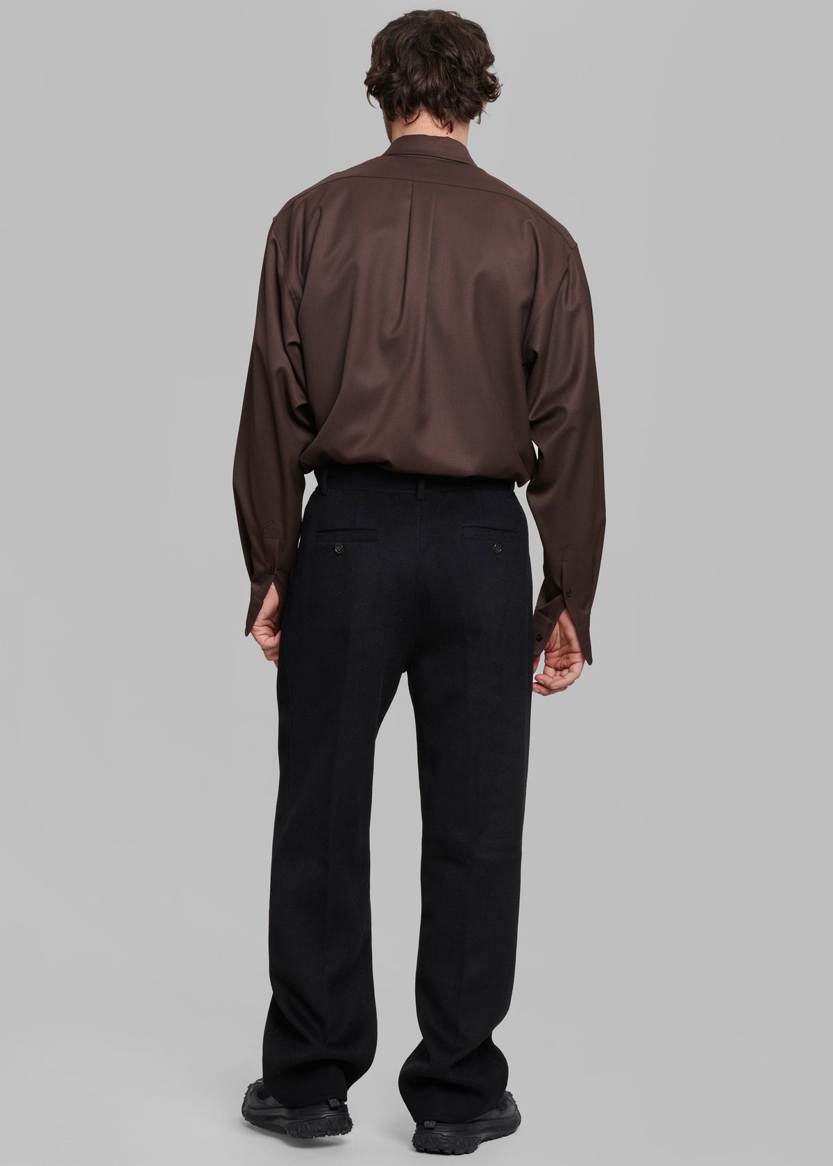 Beo Wool Suit Pants - Black – view 8 of 9