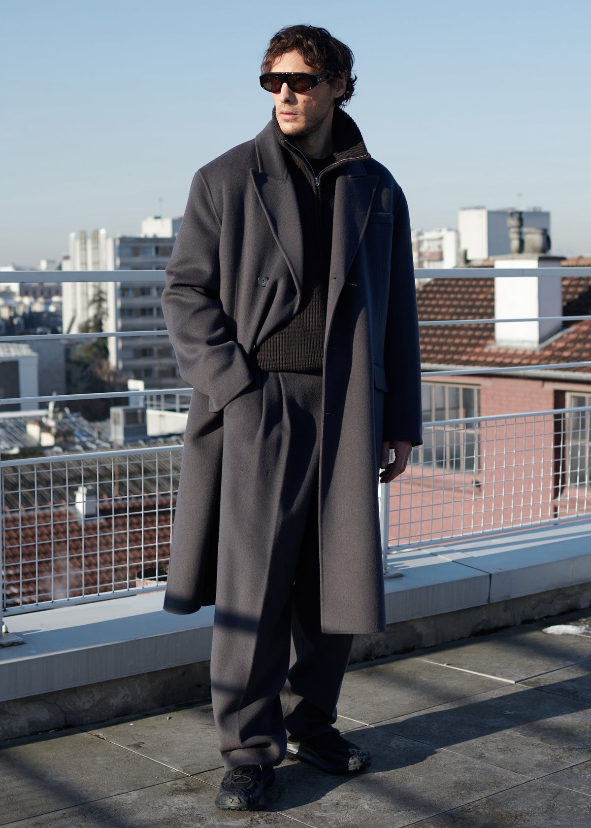 Beo Wool Suit Pants - Dark Grey – view 1 of 10