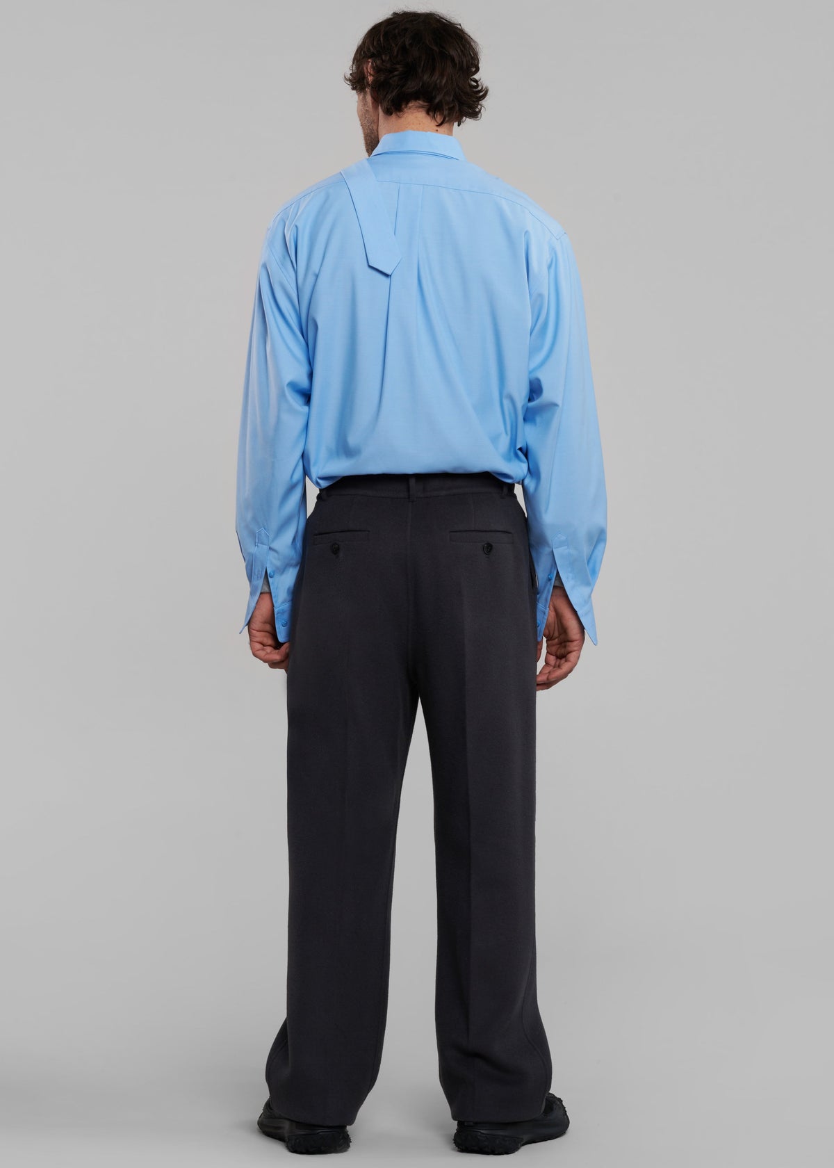 Beo Wool Suit Pants - Dark Grey – view 9 of 10