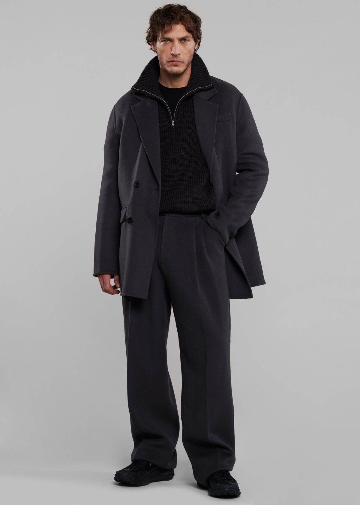 Beo Wool Suit Pants - Dark Grey – view 4 of 10
