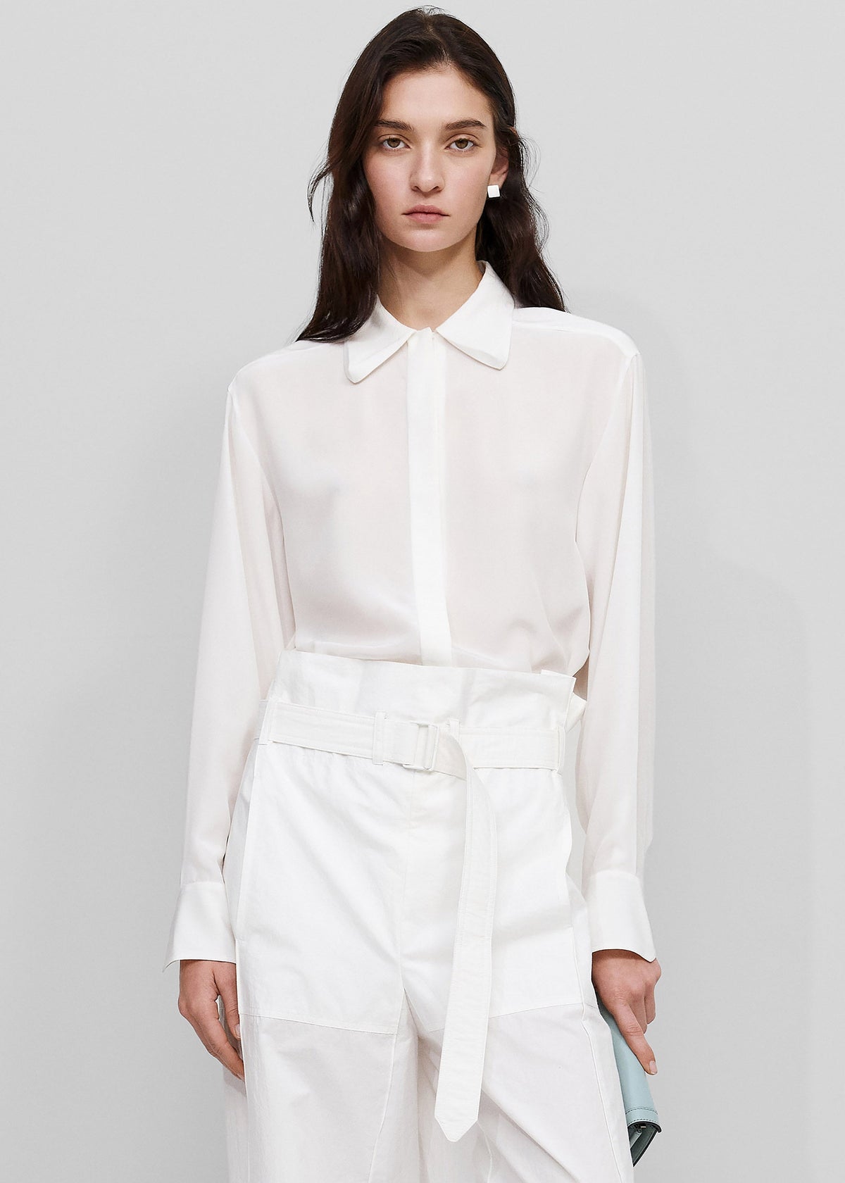 Bevza 3D-Collar Shirt - Ivory – view 2 of 6