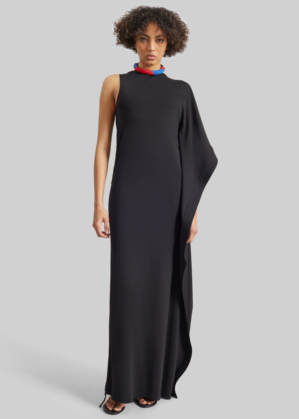 Bevza Black On Black Dress - Black – view 3 of 6