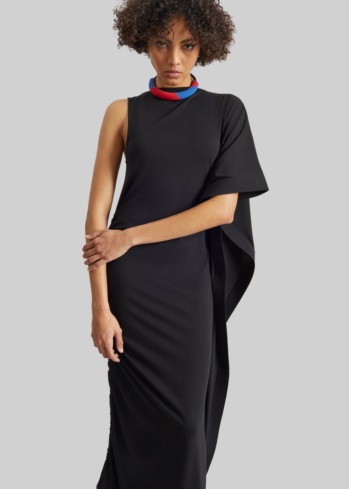 Bevza Black On Black Dress - Black – view 2 of 6