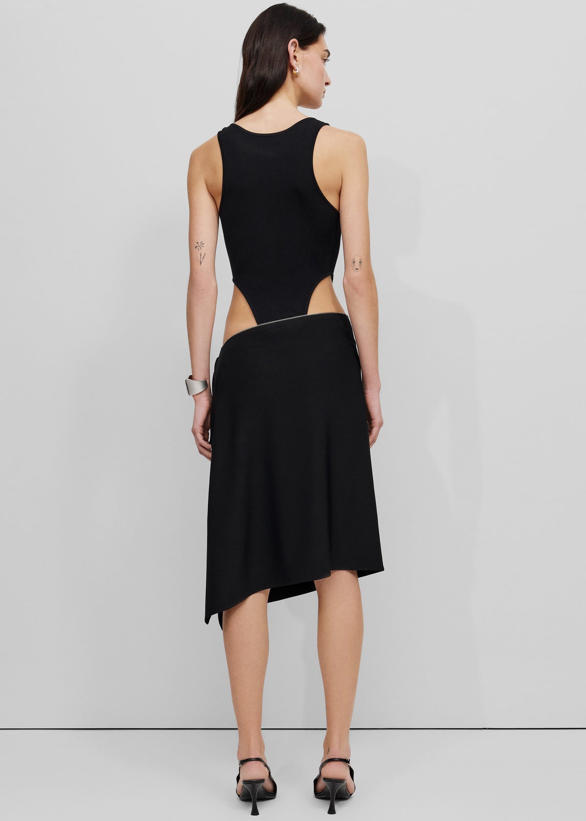 Bevza Square Skirt - Black – view 5 of 6