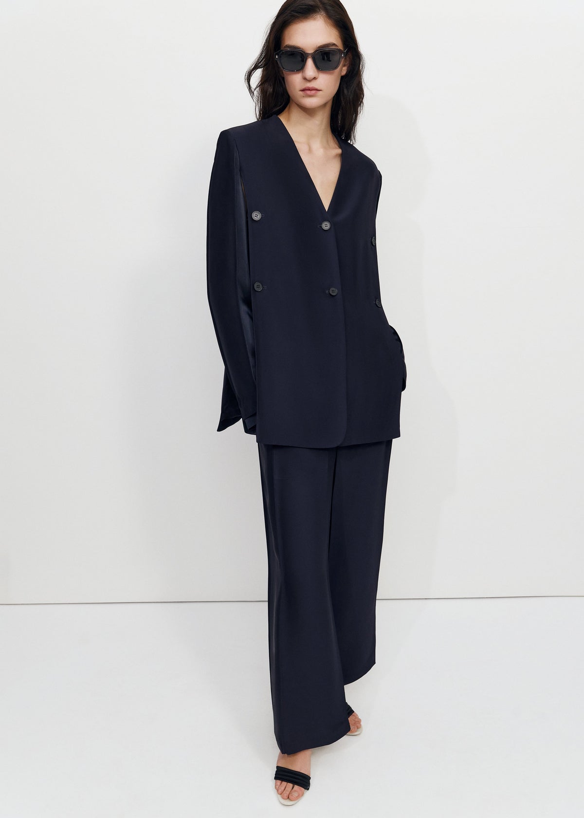 Bevza Deconstructed Jacket #3 - Dark Ink Navy – view 2 of 4